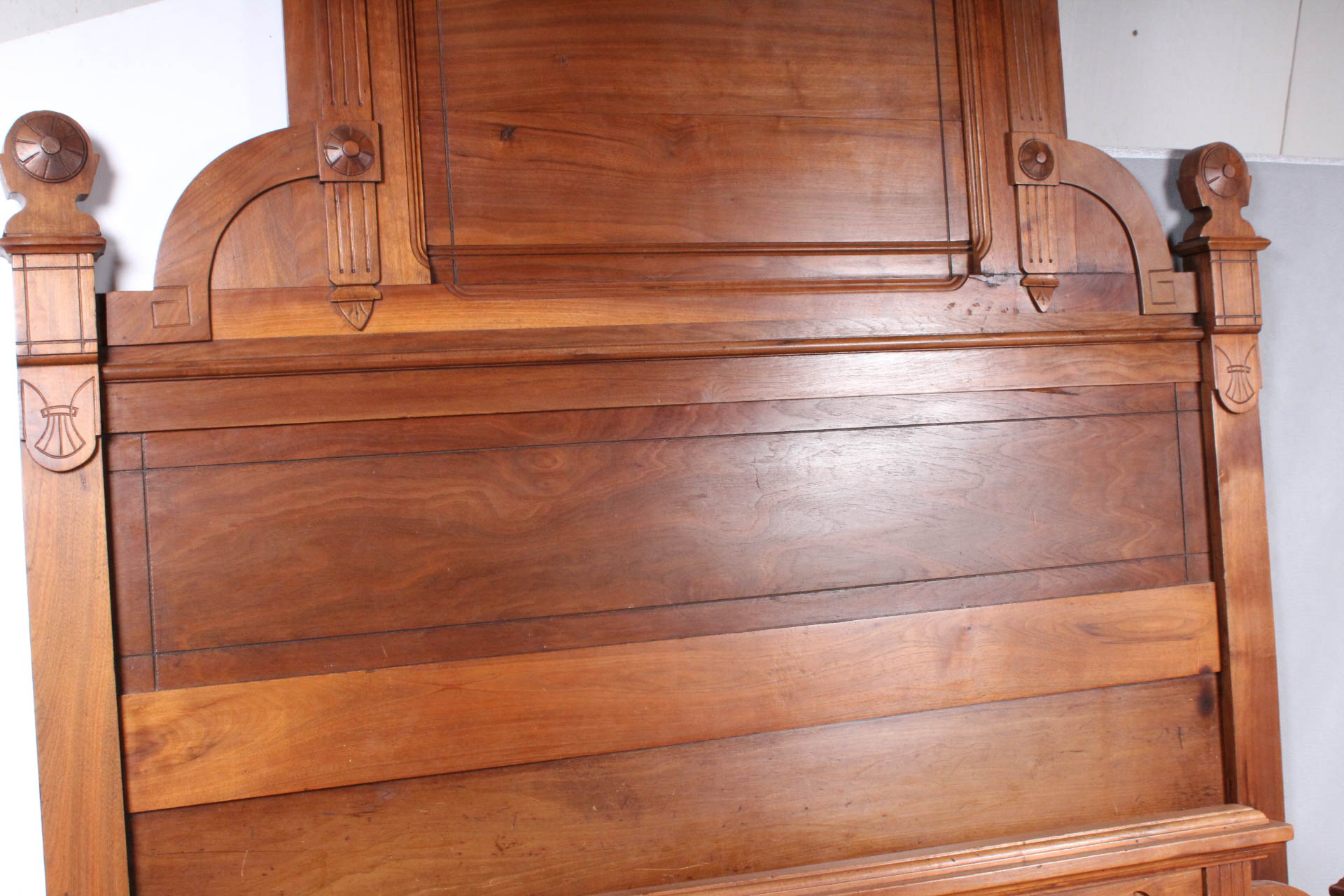 Full Size Eastlake Style Handmade Bed