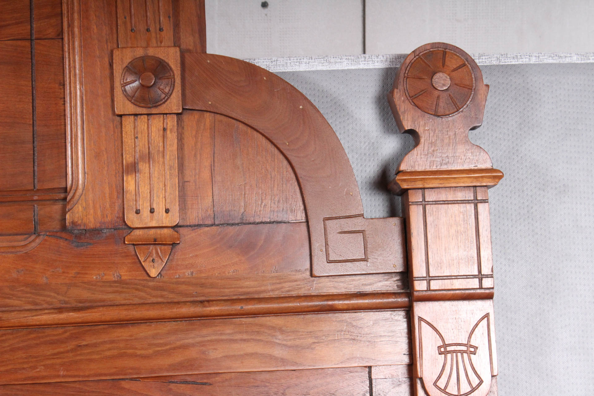 Full Size Eastlake Style Handmade Bed