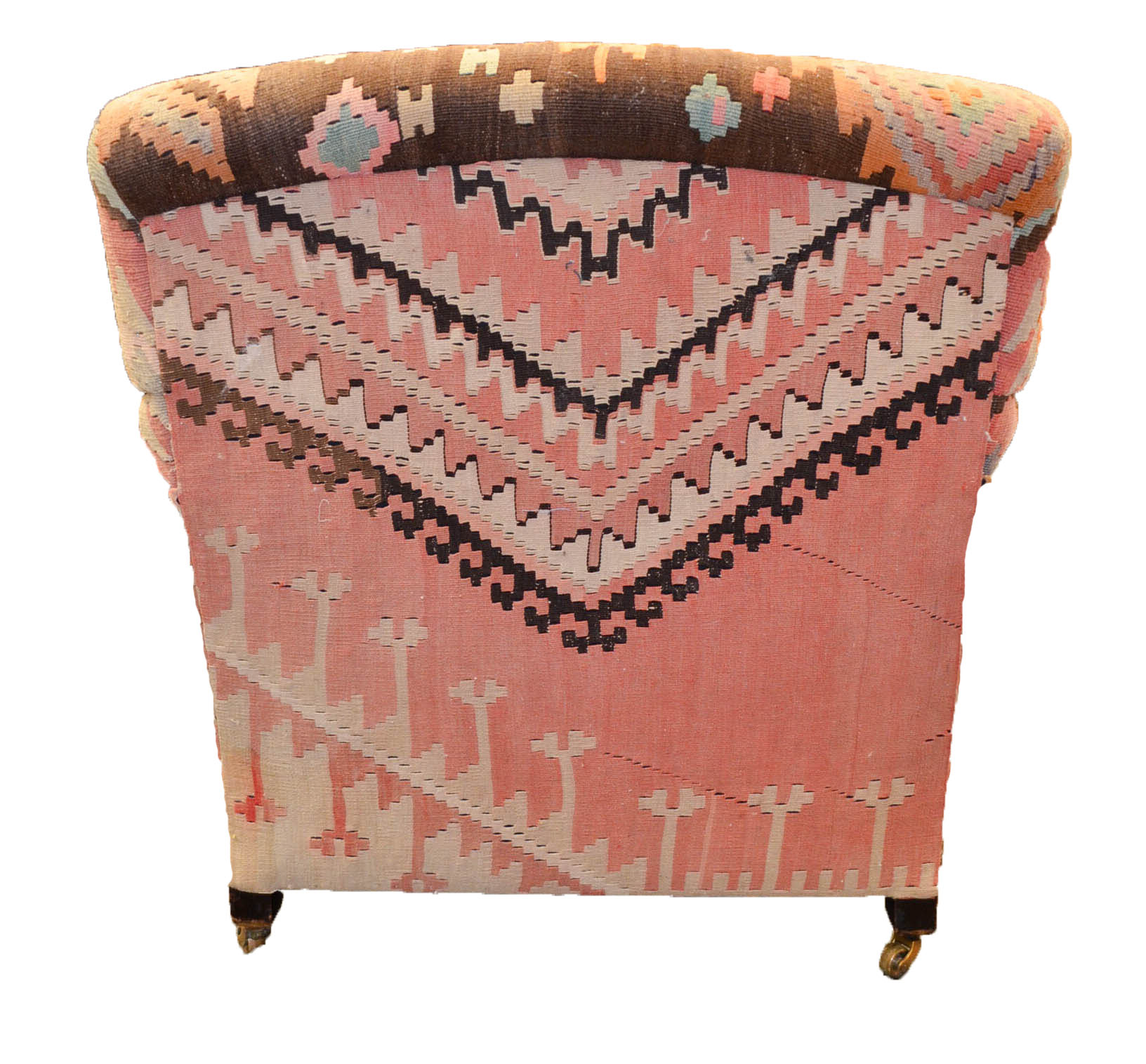 Kilim Upholstered Armchairs