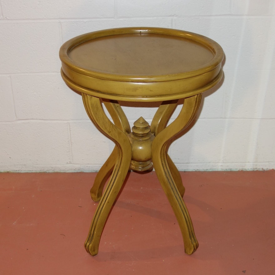 Vintage Round Side Table