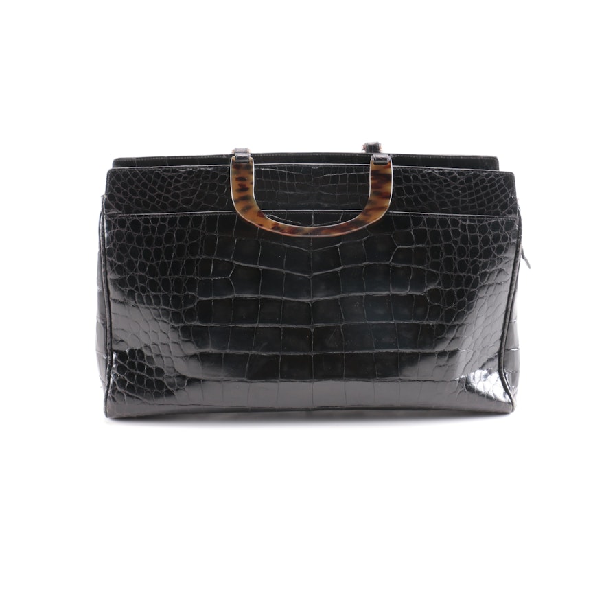 Lana Marks Alligator Handbag