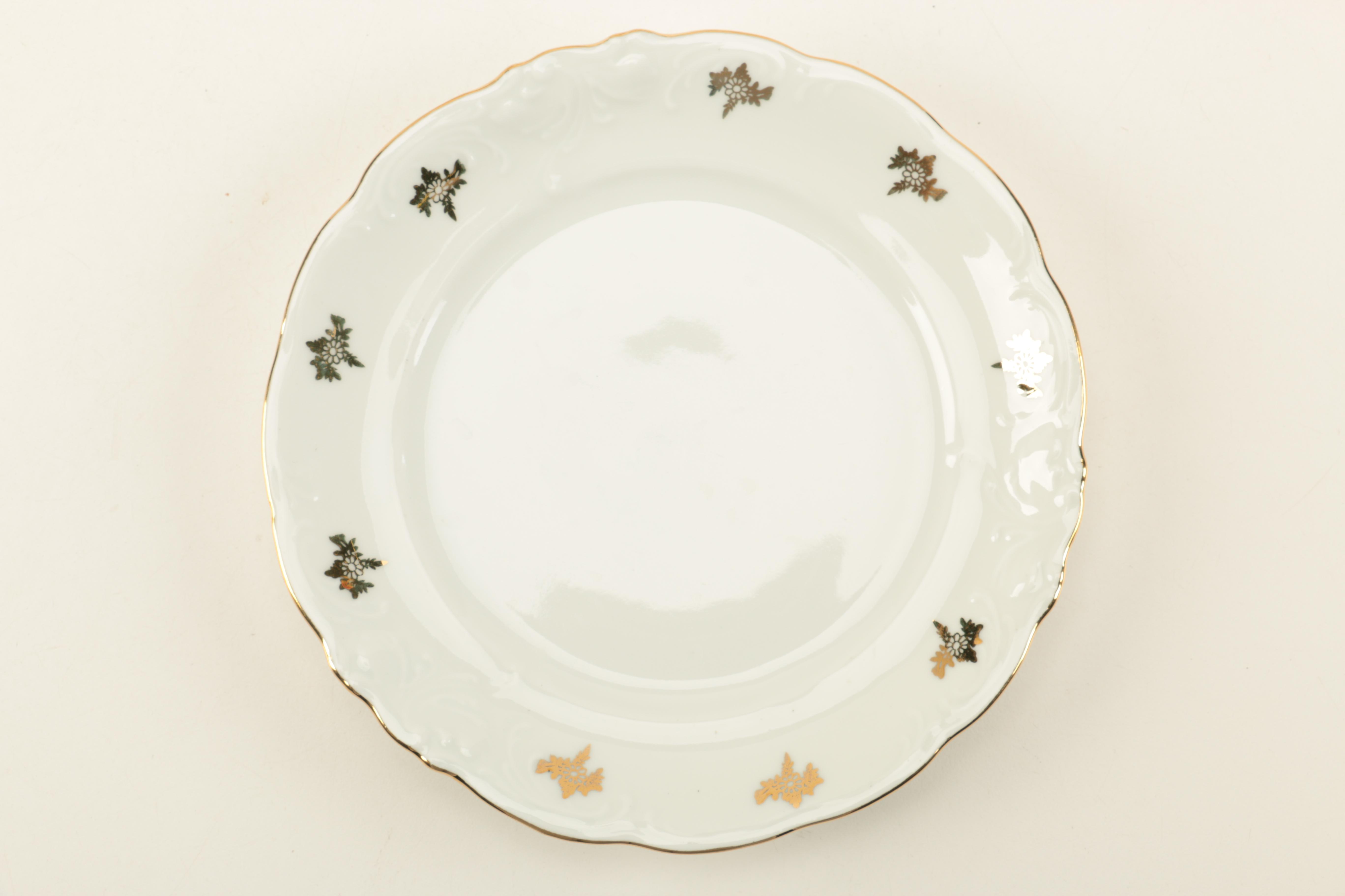 Assortment of Porcelain Plates