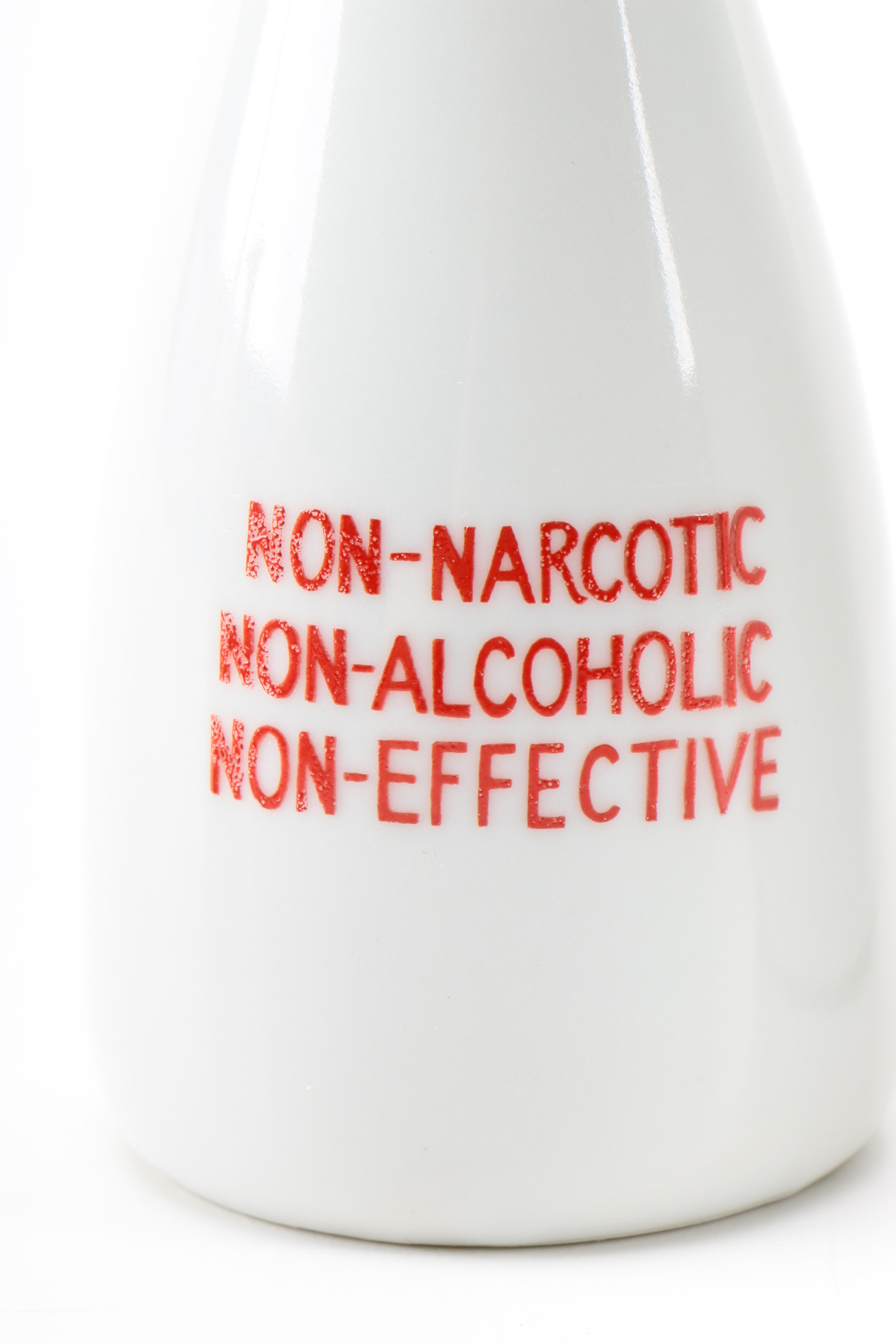 Assorted Poison Drinking Glasses and Medical Supplies