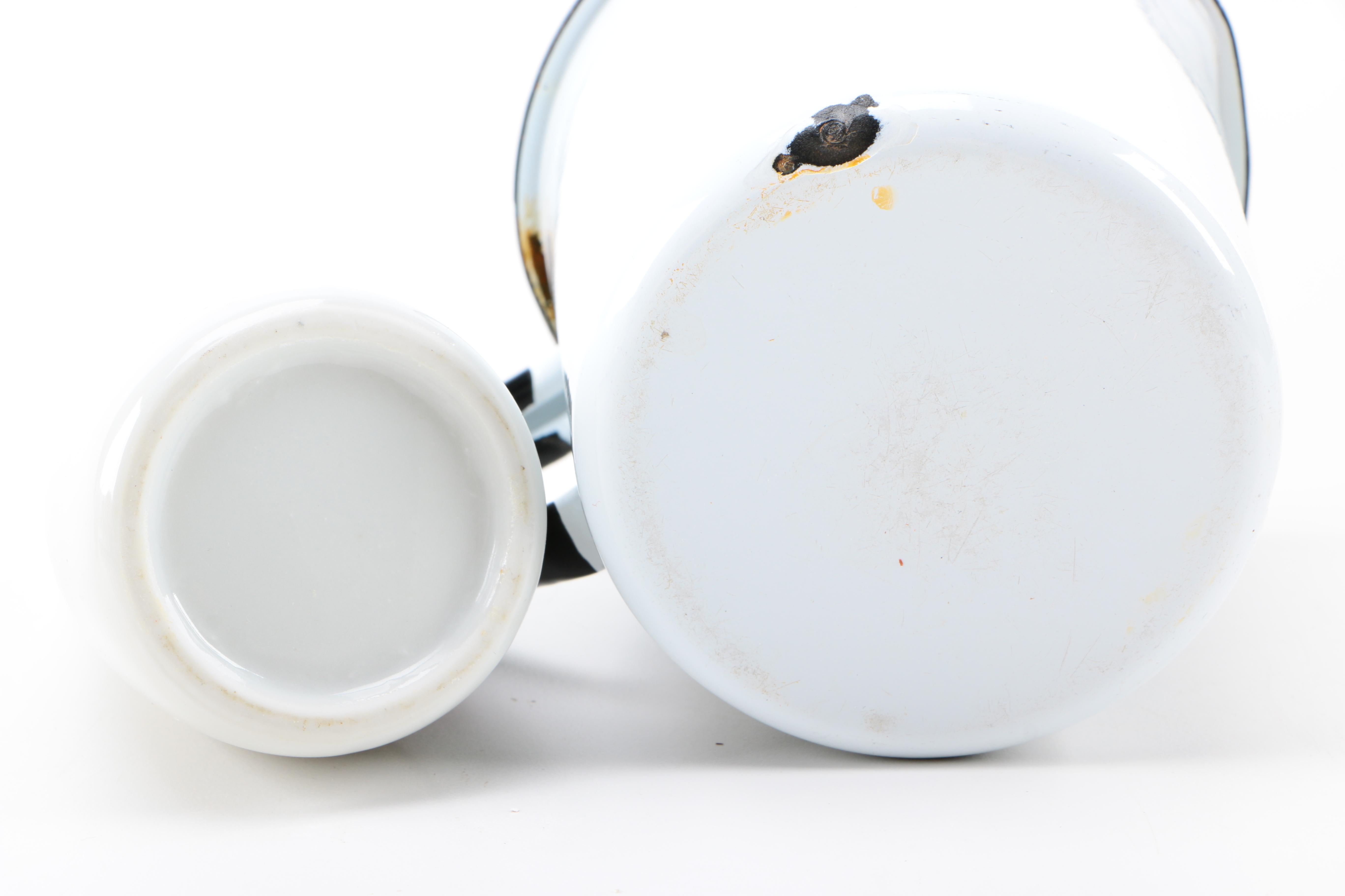 Assorted Poison Drinking Glasses and Medical Supplies