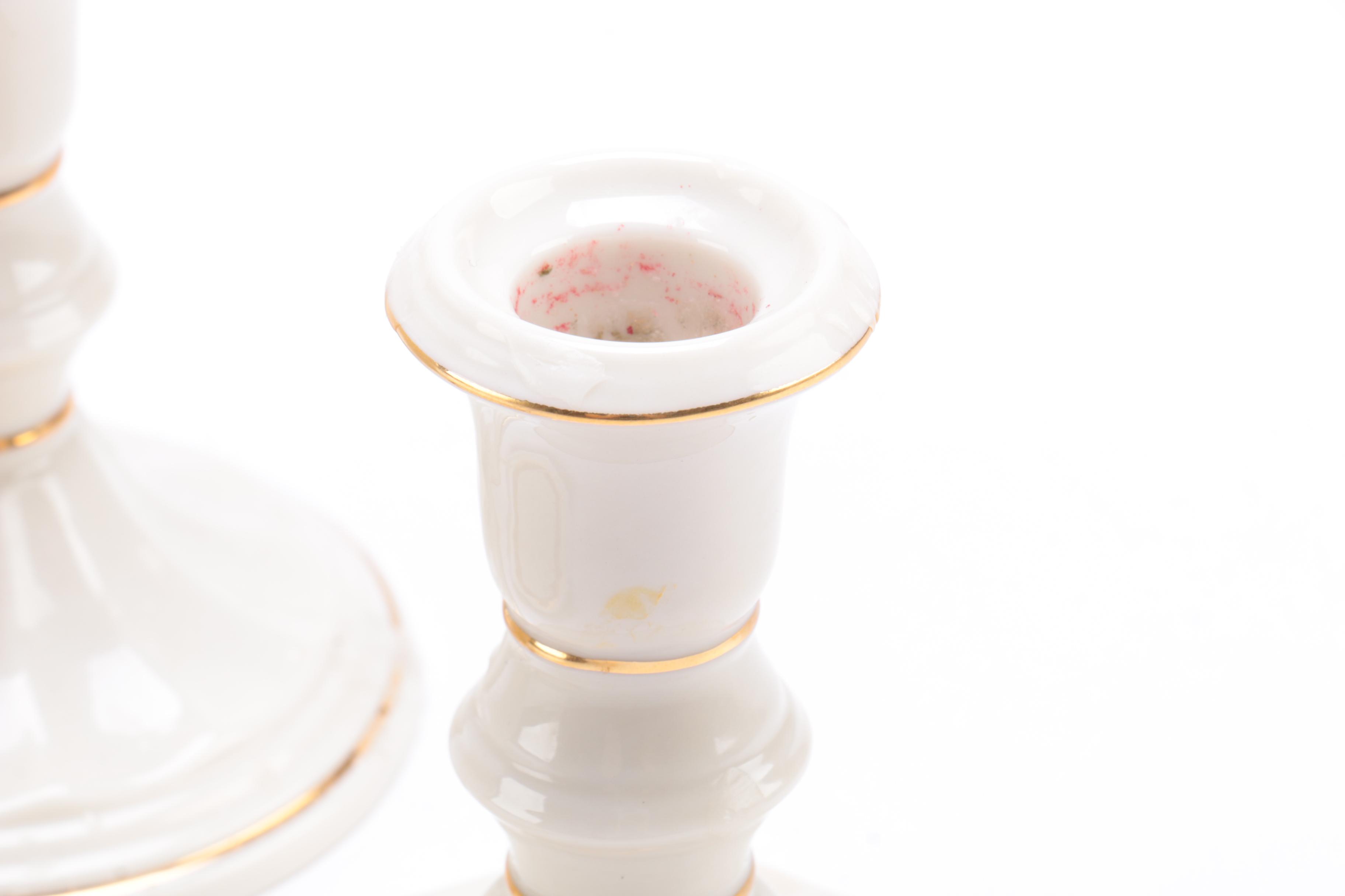 Assortment of Porcelain Decor including Lenox