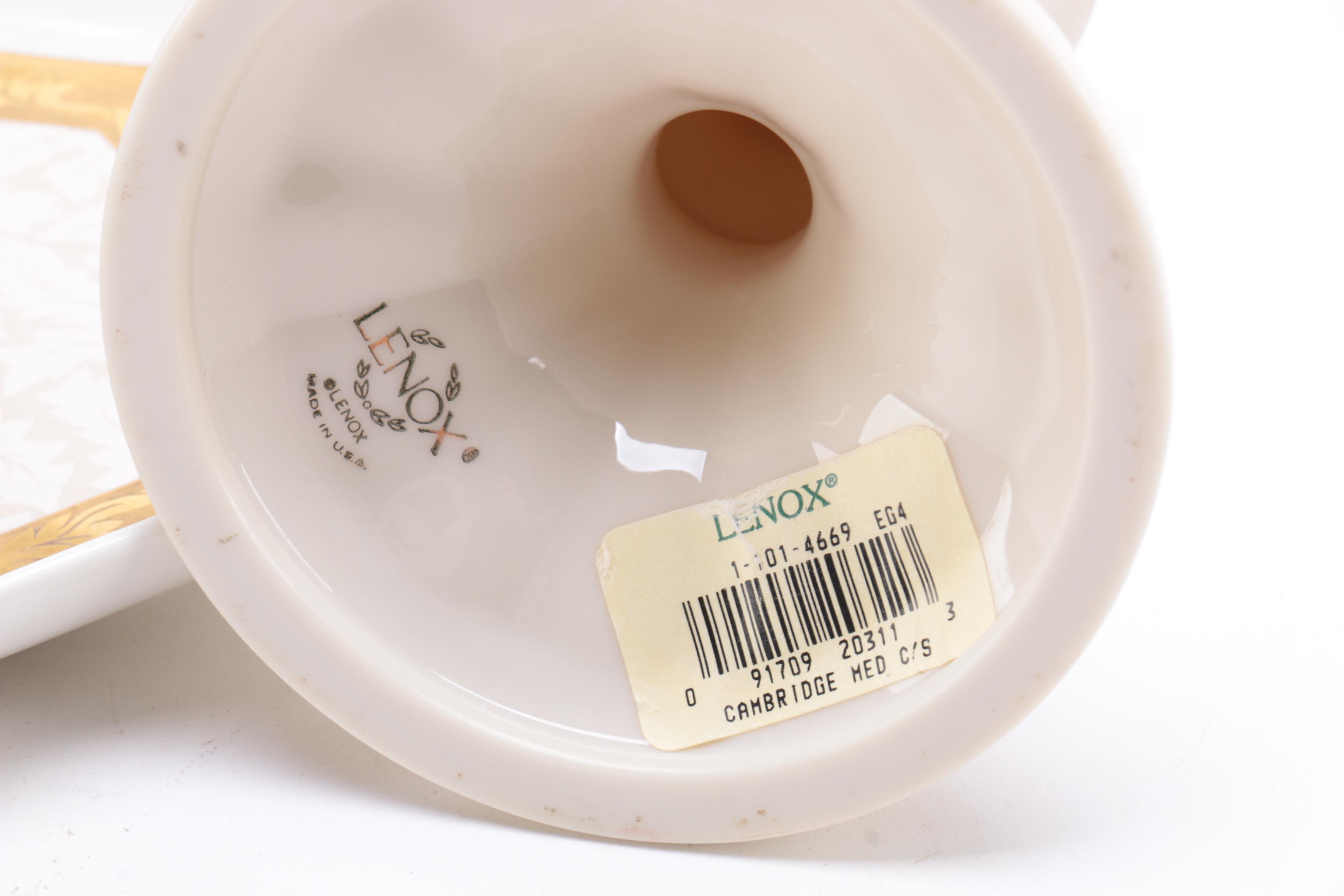 Assortment of Porcelain Decor including Lenox