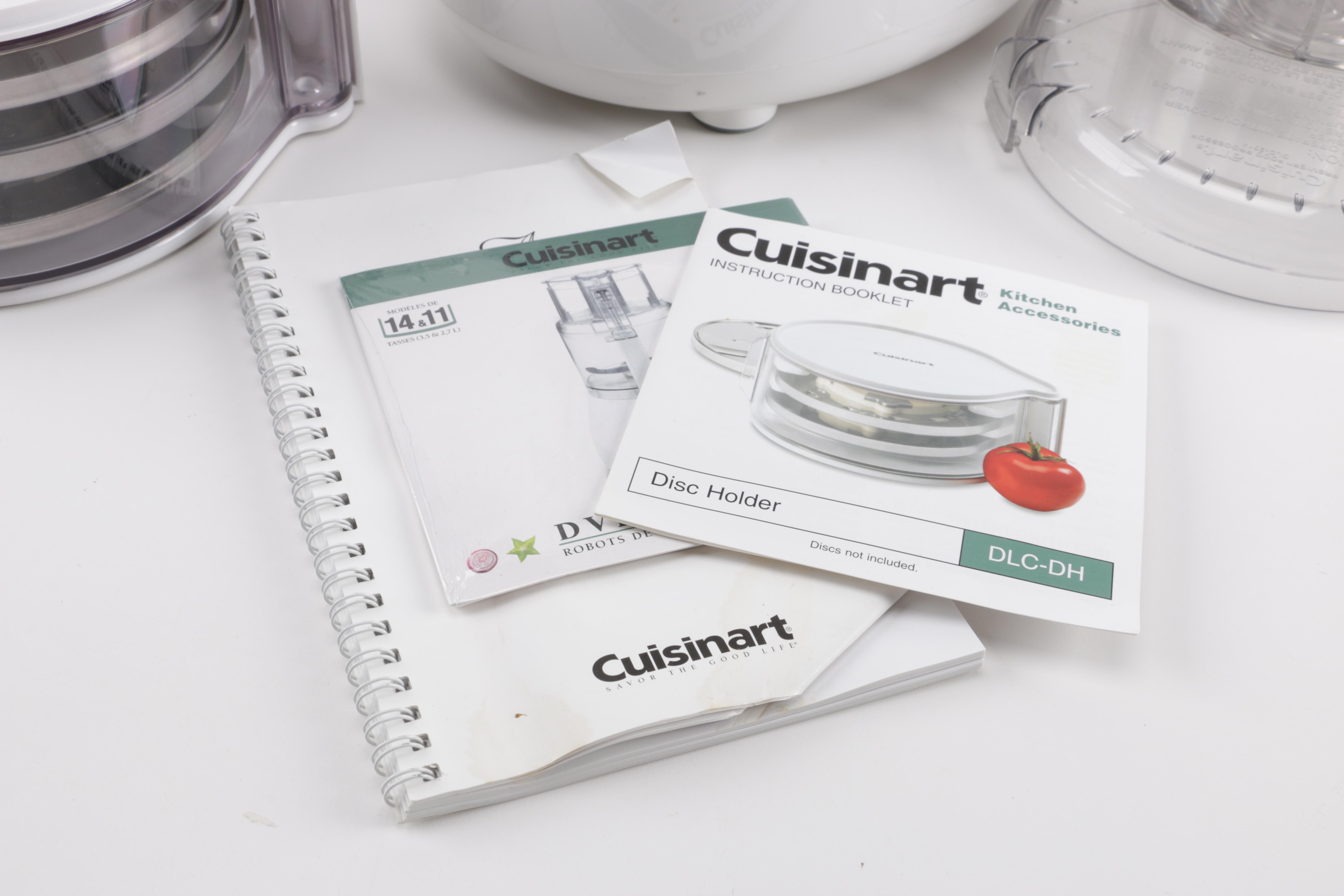 Cuisinart PowerPrep Plus with Discs, Instruction Booklet, and Recipes