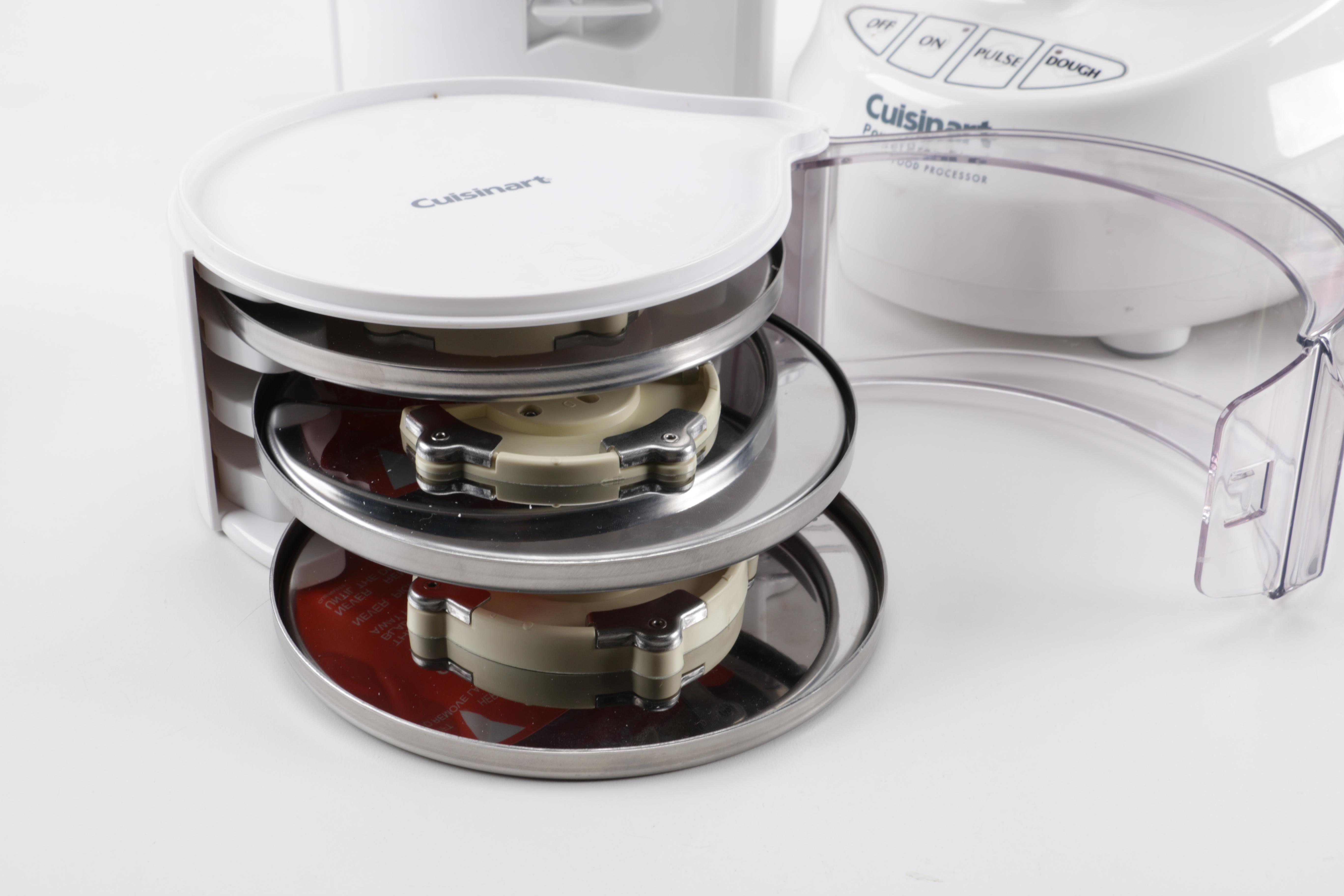 Cuisinart PowerPrep Plus with Discs, Instruction Booklet, and Recipes