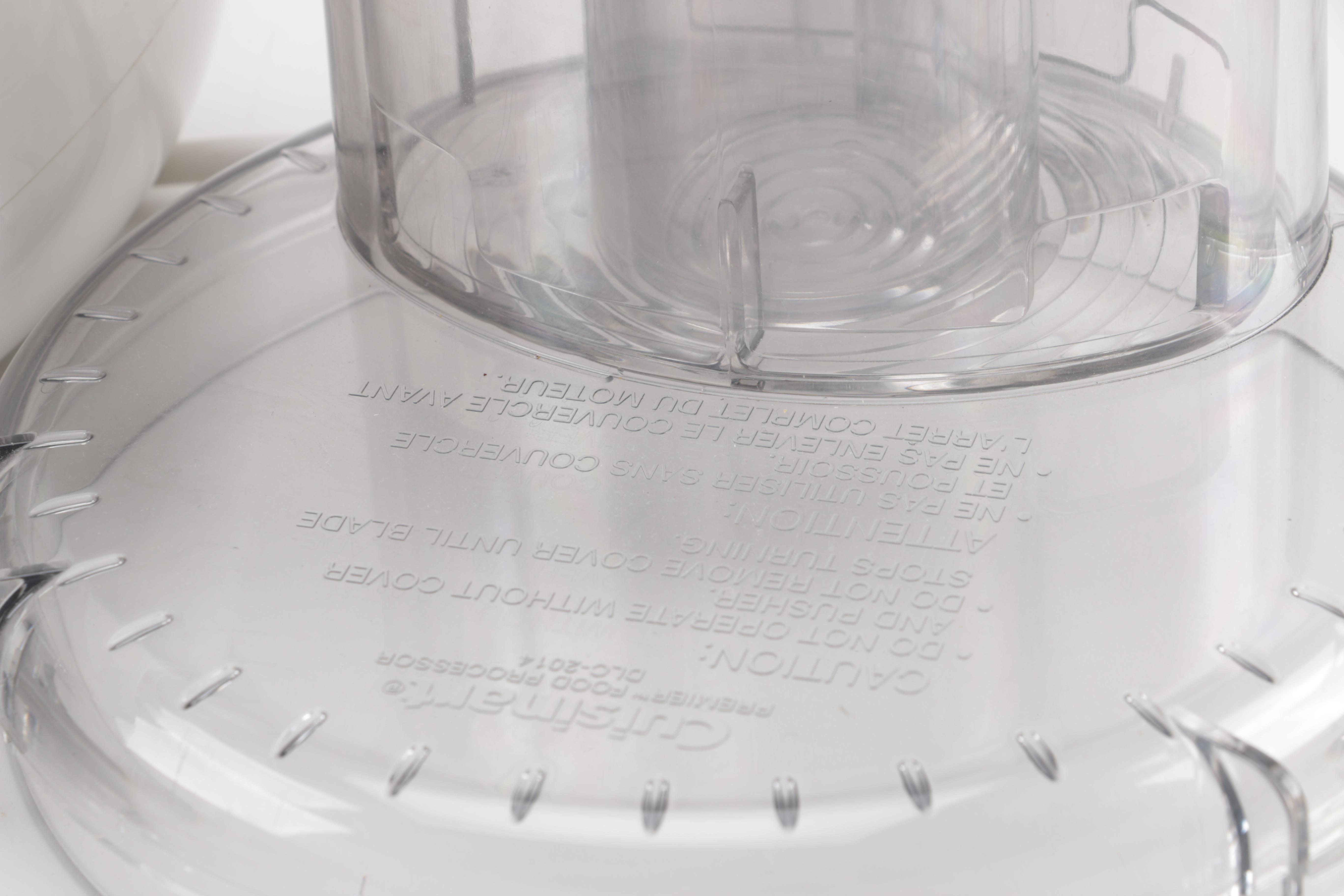 Cuisinart PowerPrep Plus with Discs, Instruction Booklet, and Recipes