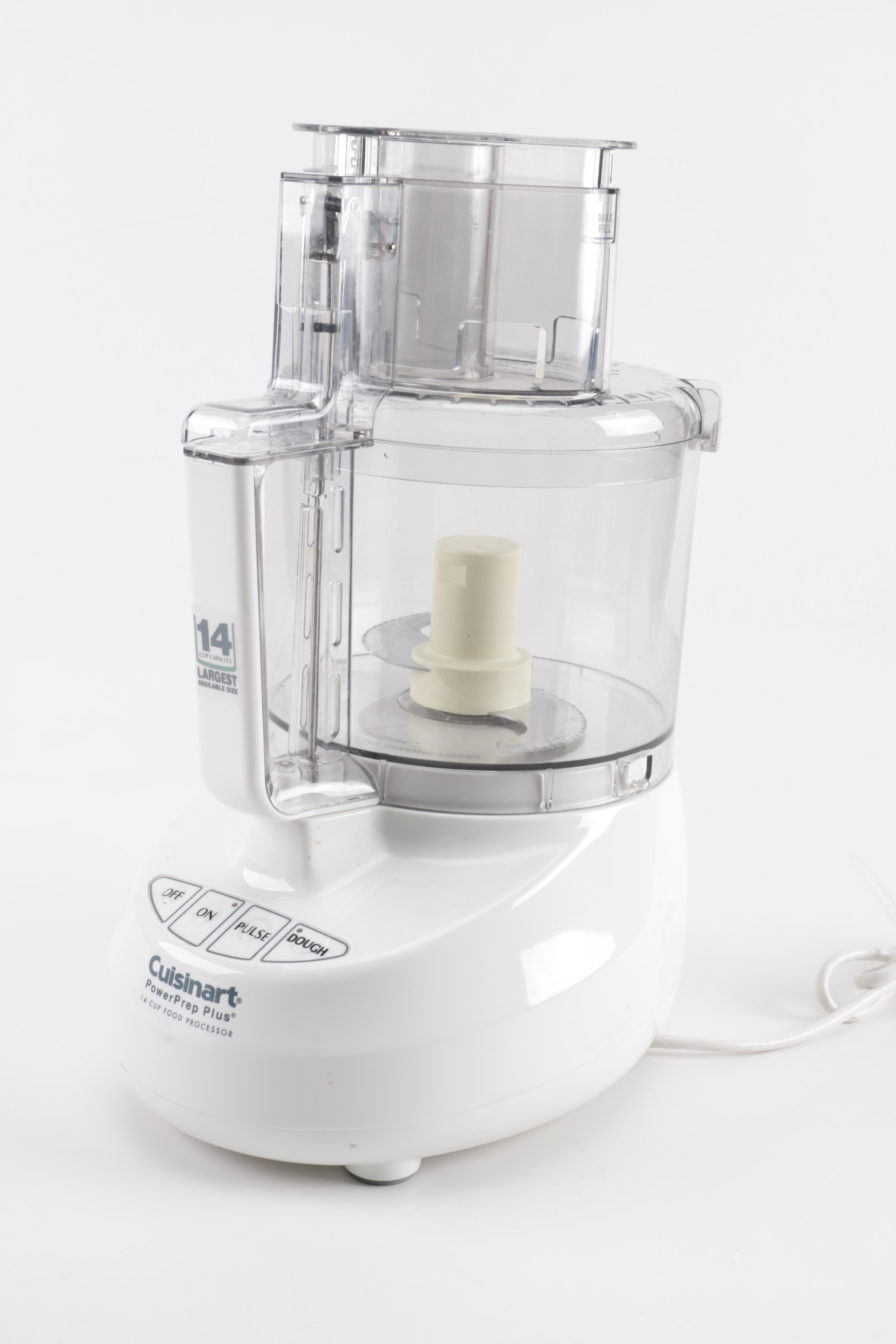 Cuisinart PowerPrep Plus with Discs, Instruction Booklet, and Recipes