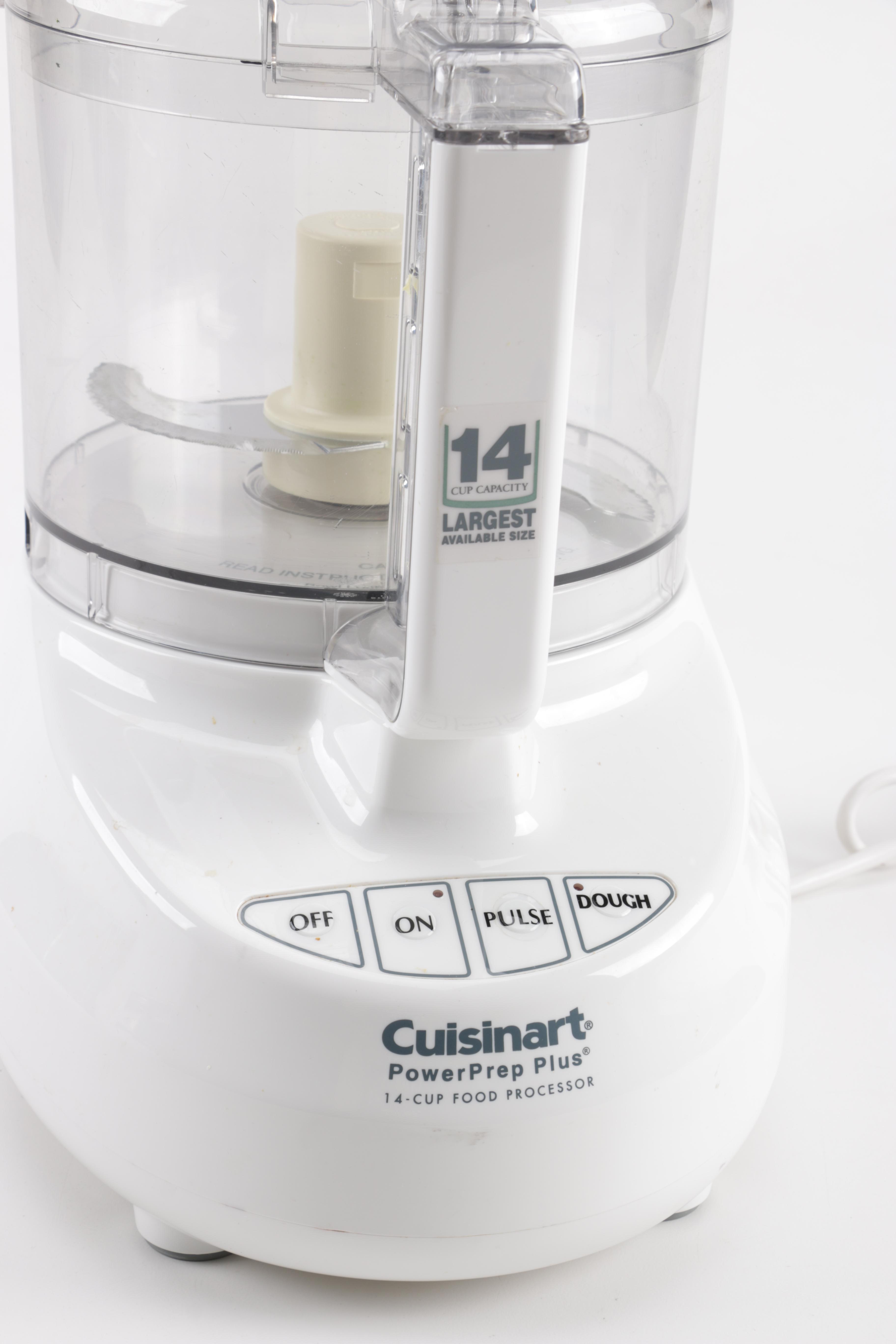 Cuisinart PowerPrep Plus with Discs, Instruction Booklet, and Recipes