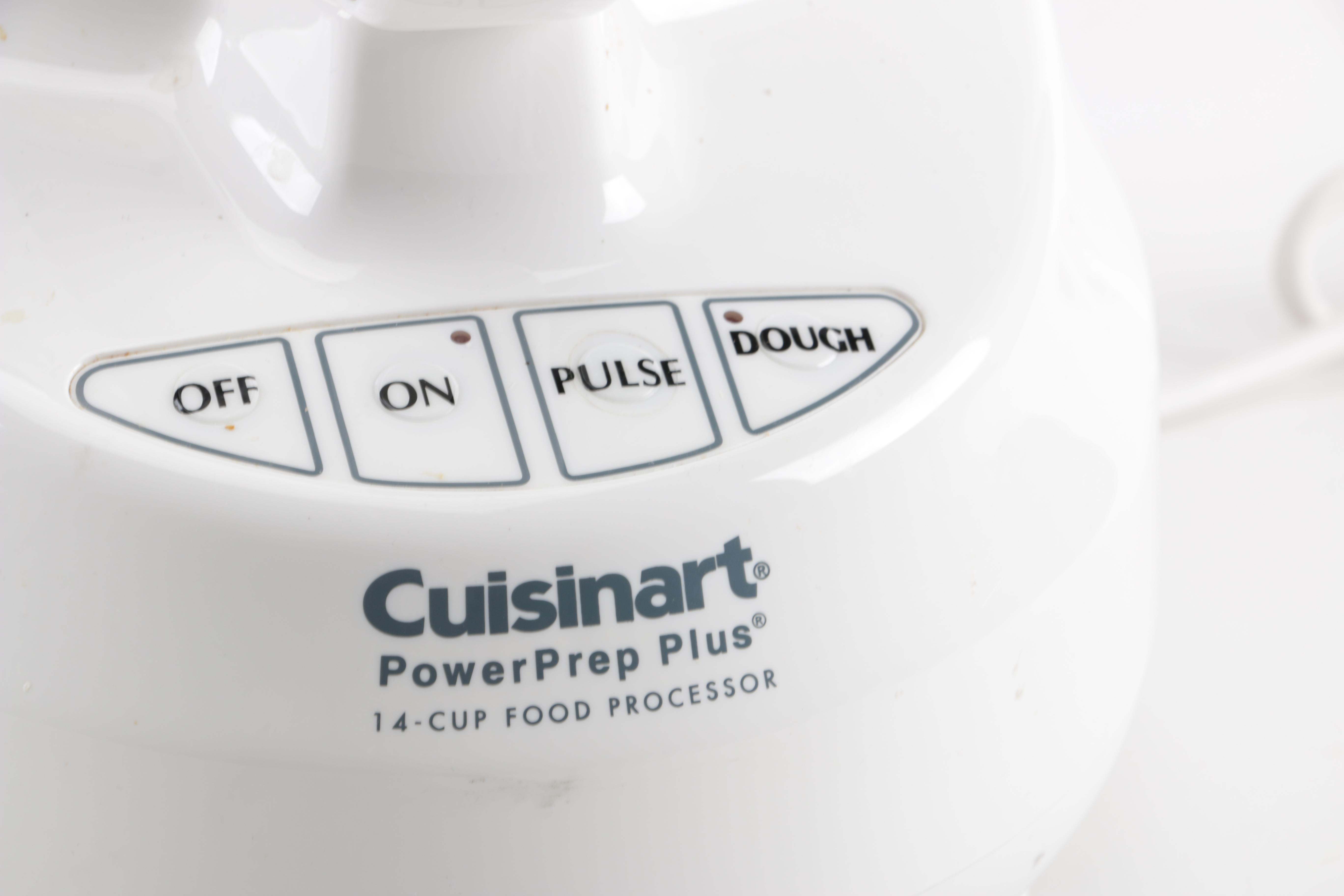Cuisinart PowerPrep Plus with Discs, Instruction Booklet, and Recipes