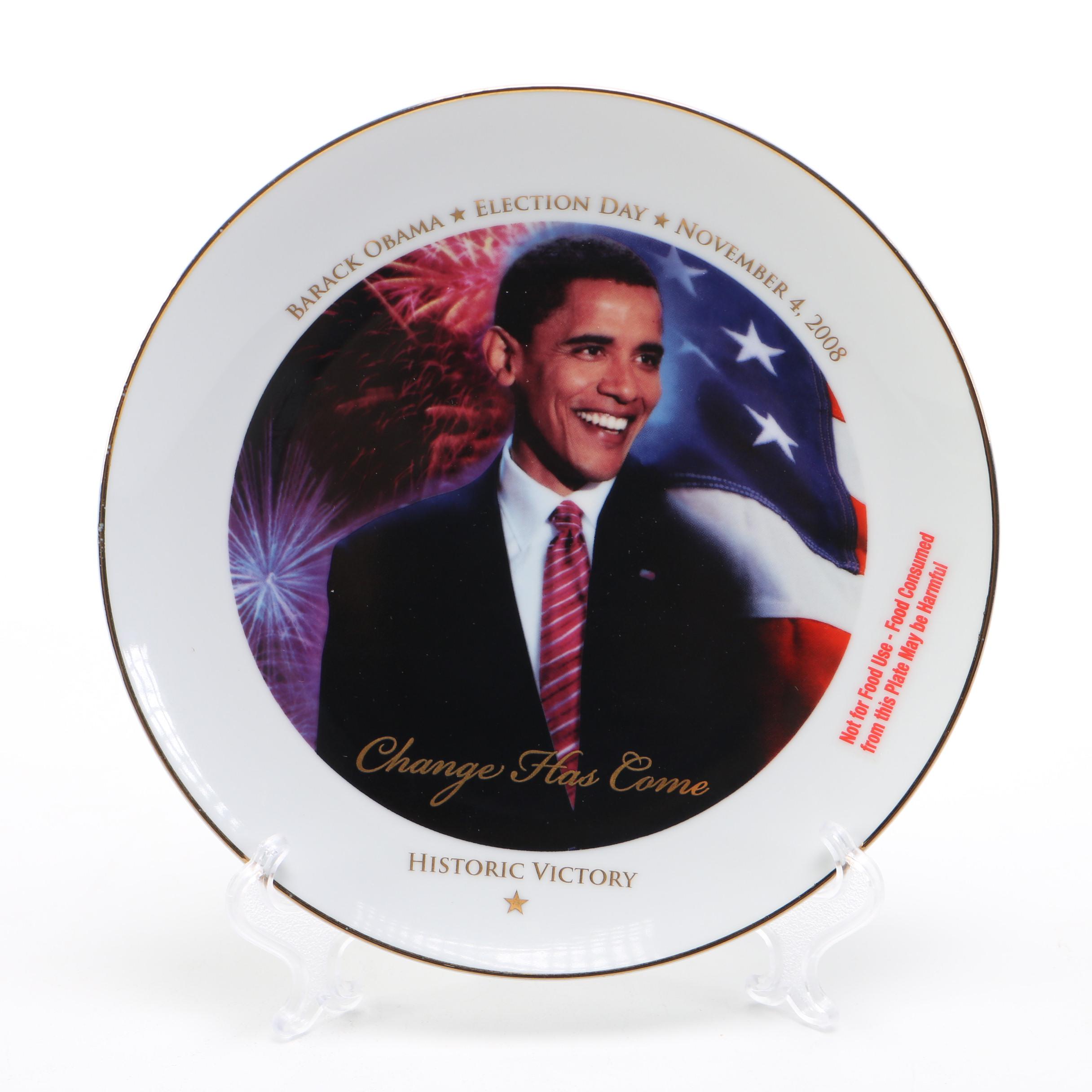 Pair of "Historic Victory" Plates from The American Historic Society