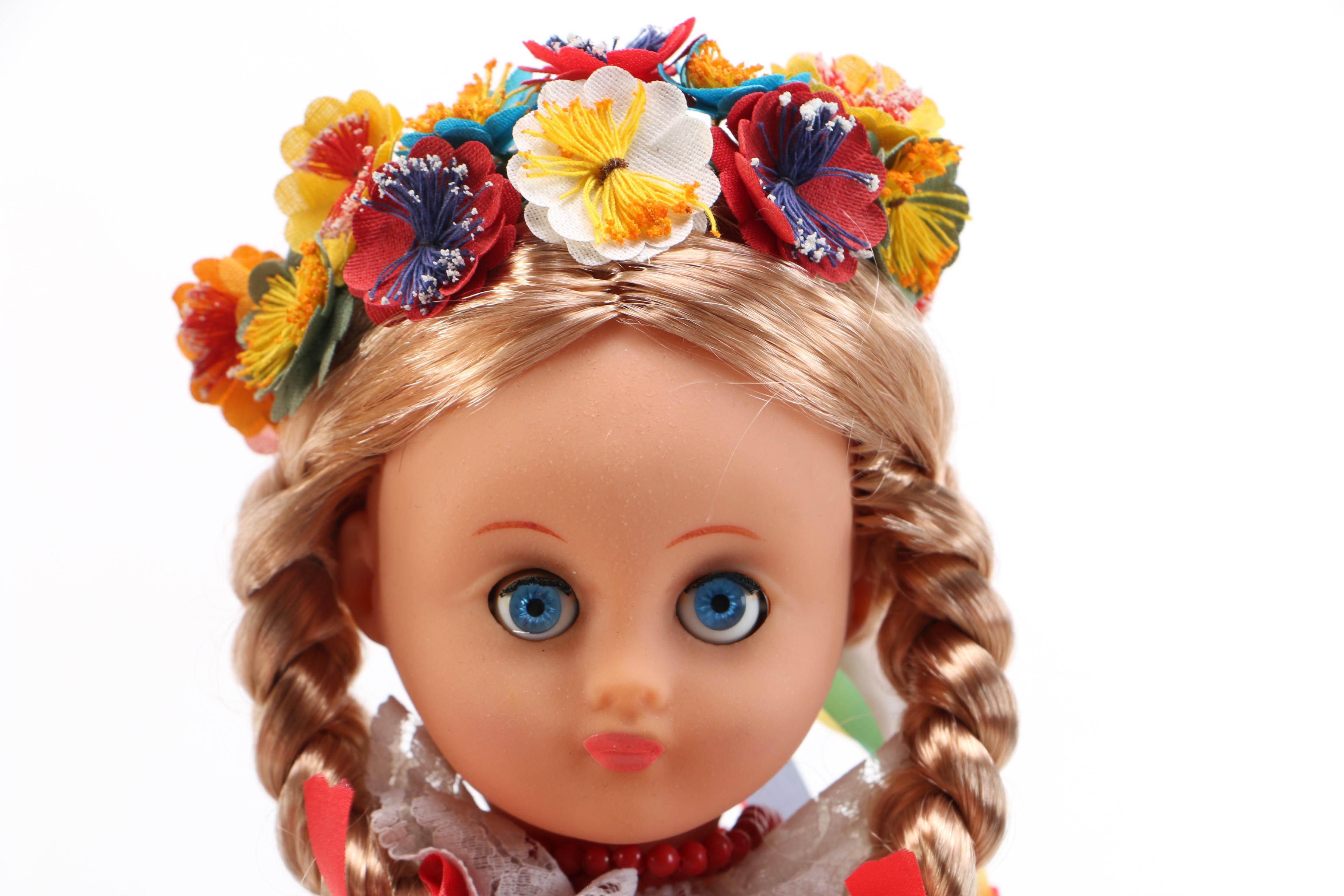 Pair of Polish Themed Dolls