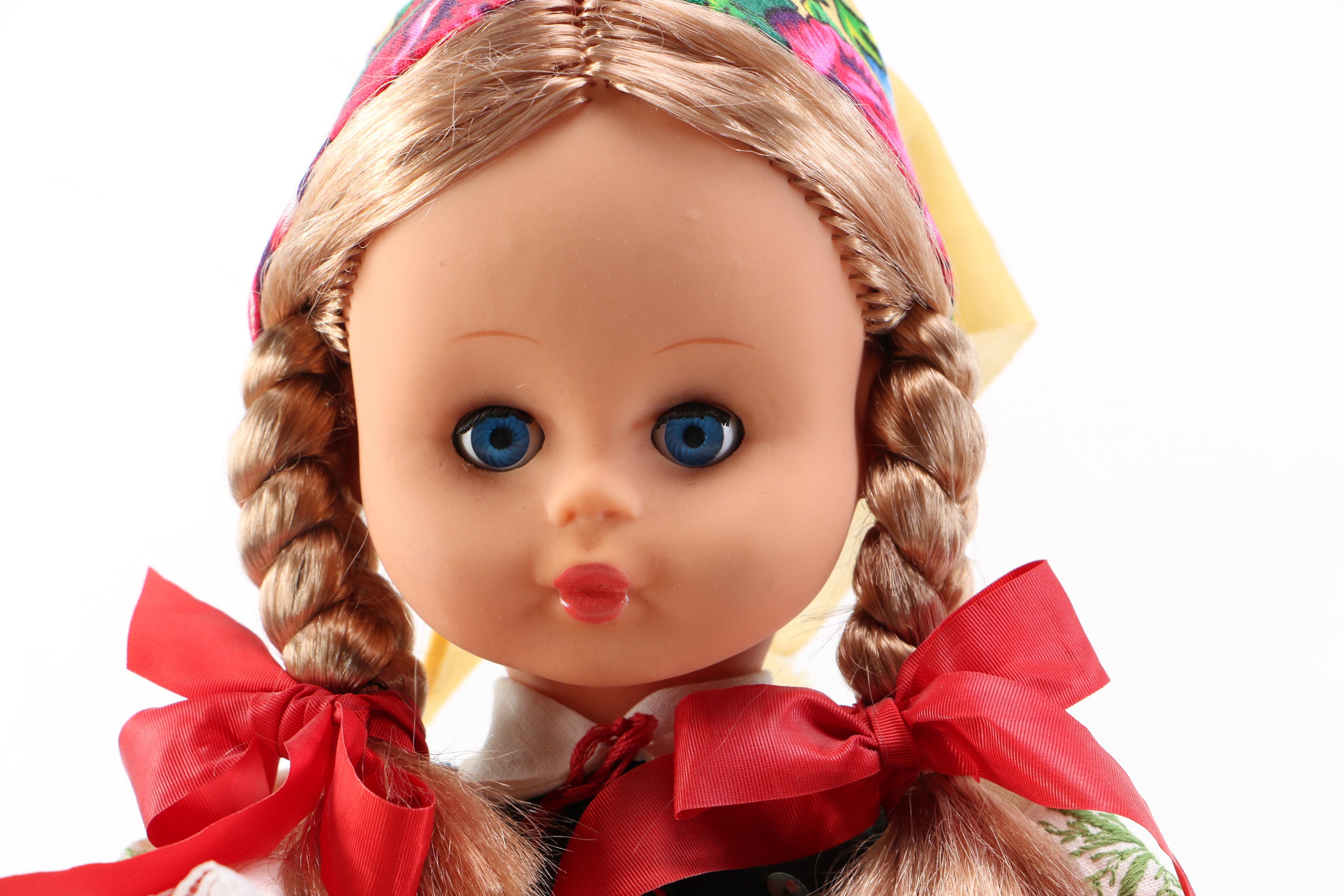 Pair of Polish Themed Dolls