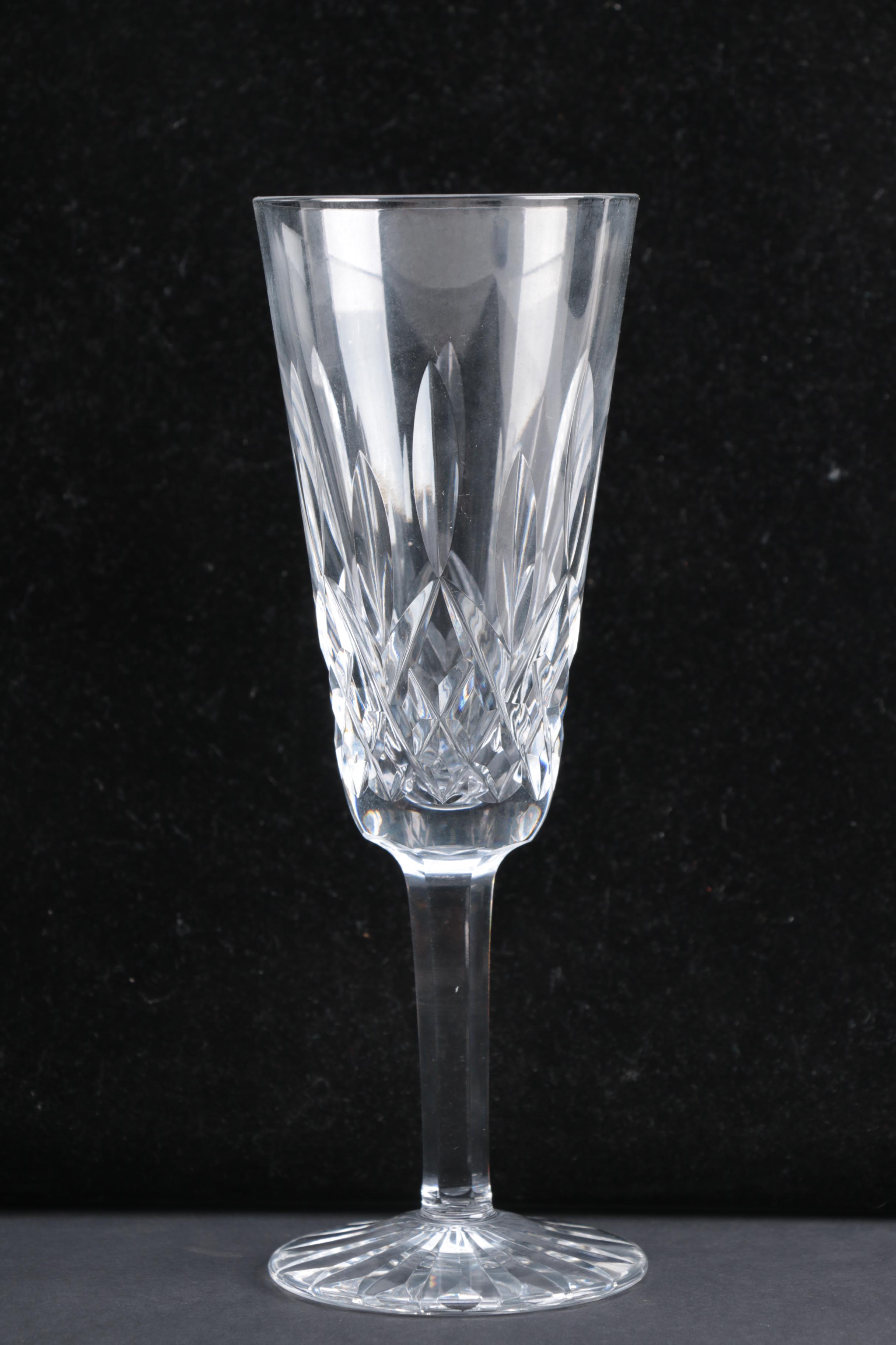 Set of Waterford Crystal Flutes