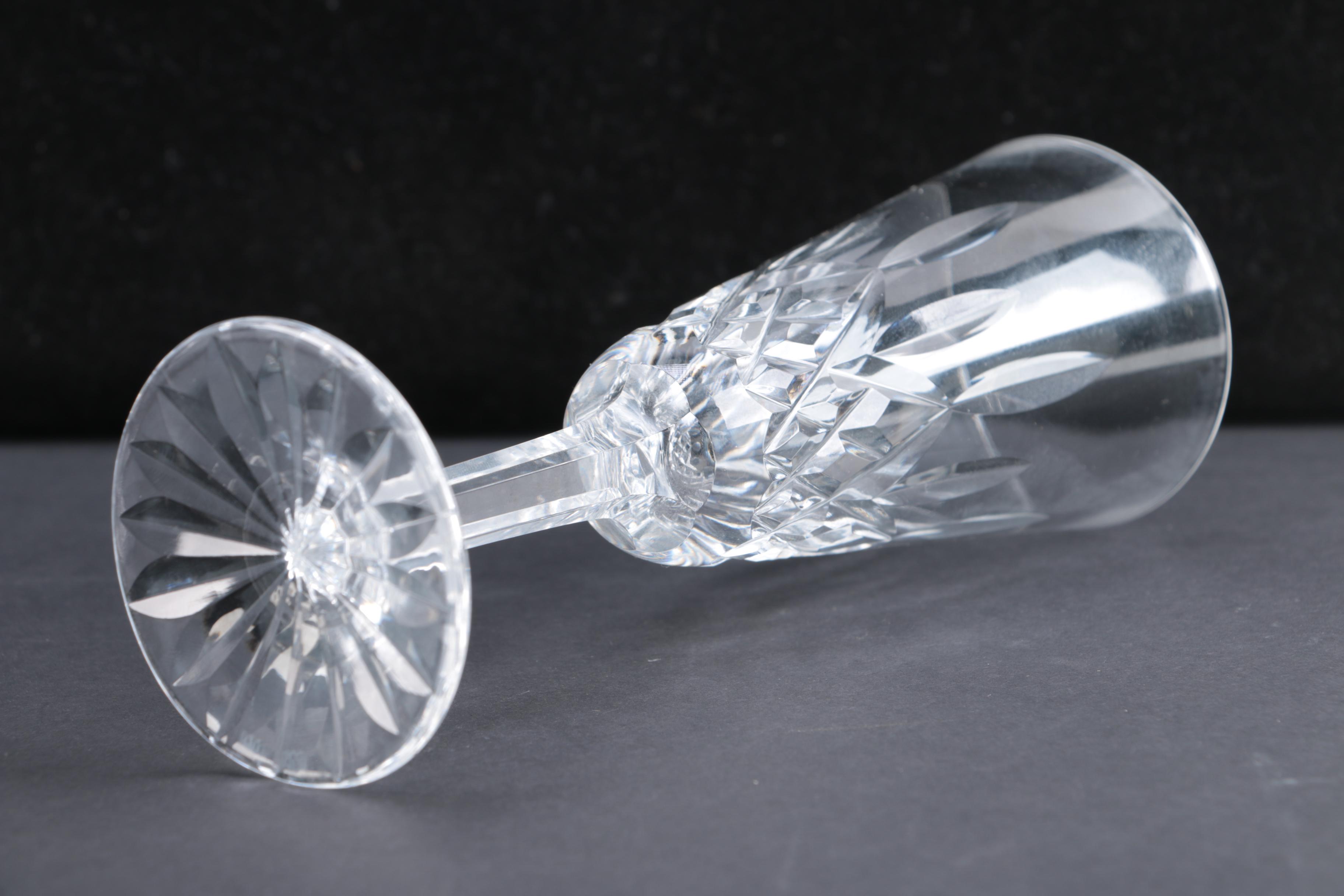 Set of Waterford Crystal Flutes