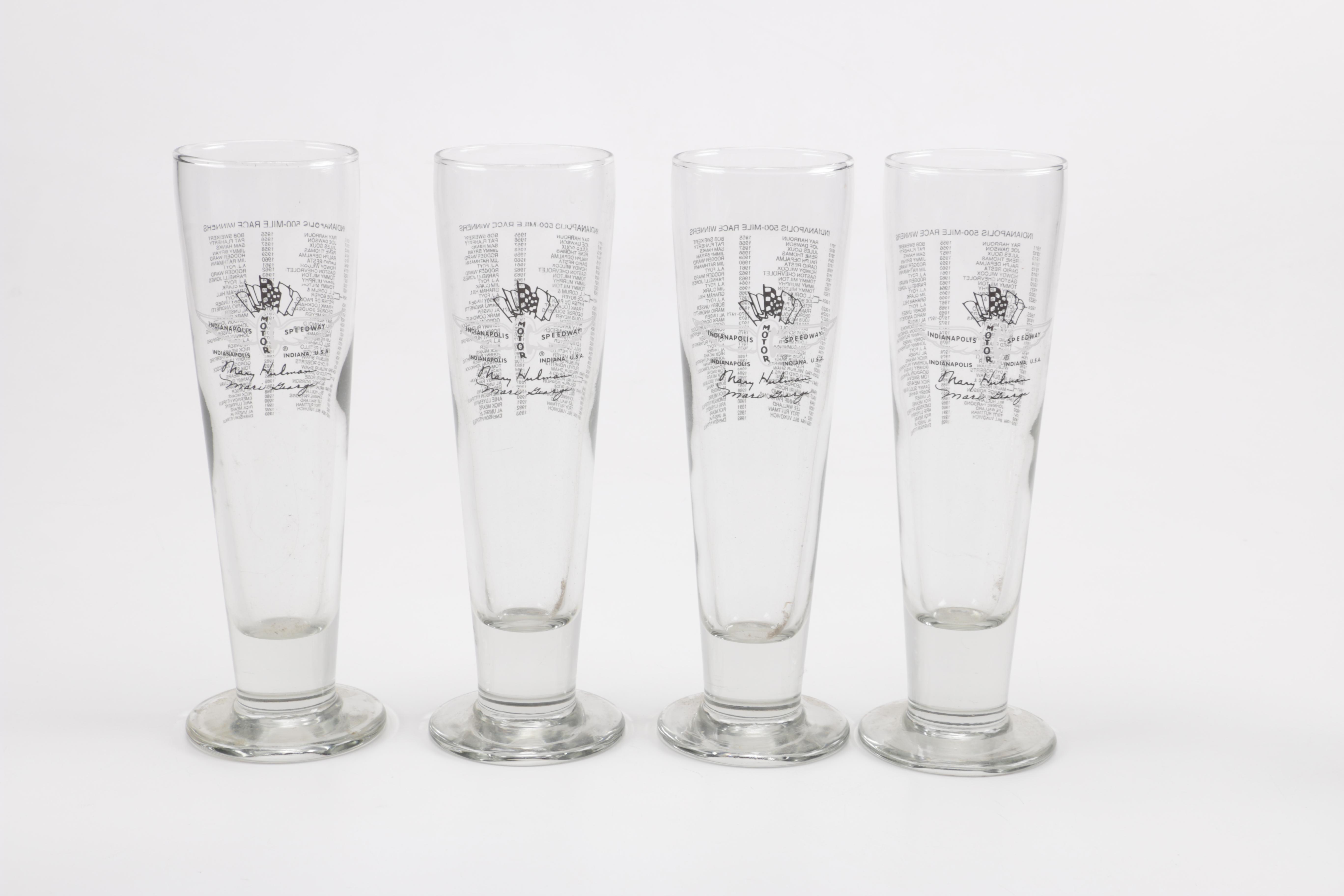 Special Edition Indianapolis Motor Speedway Glasses
