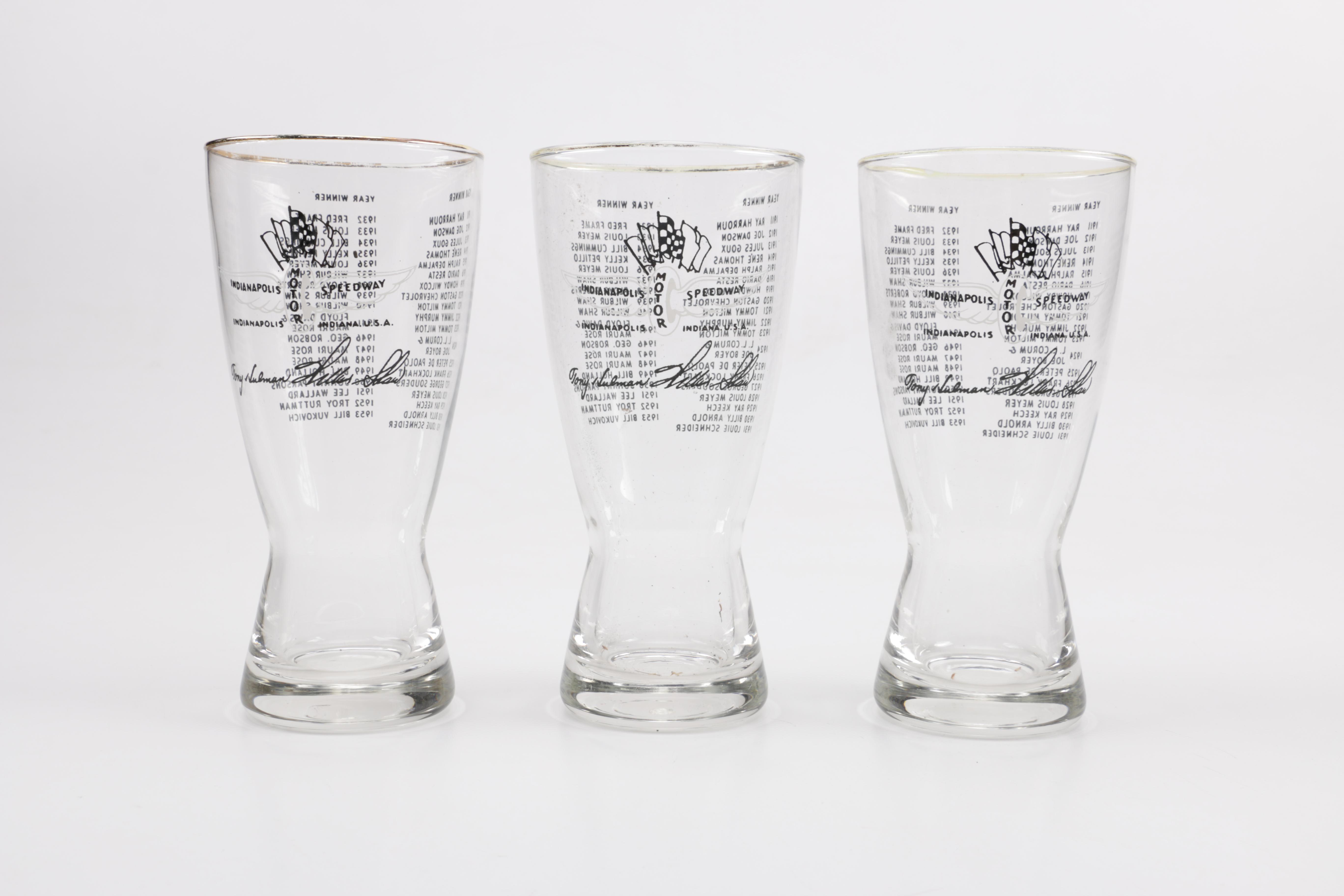 Special Edition Indianapolis Motor Speedway Glasses