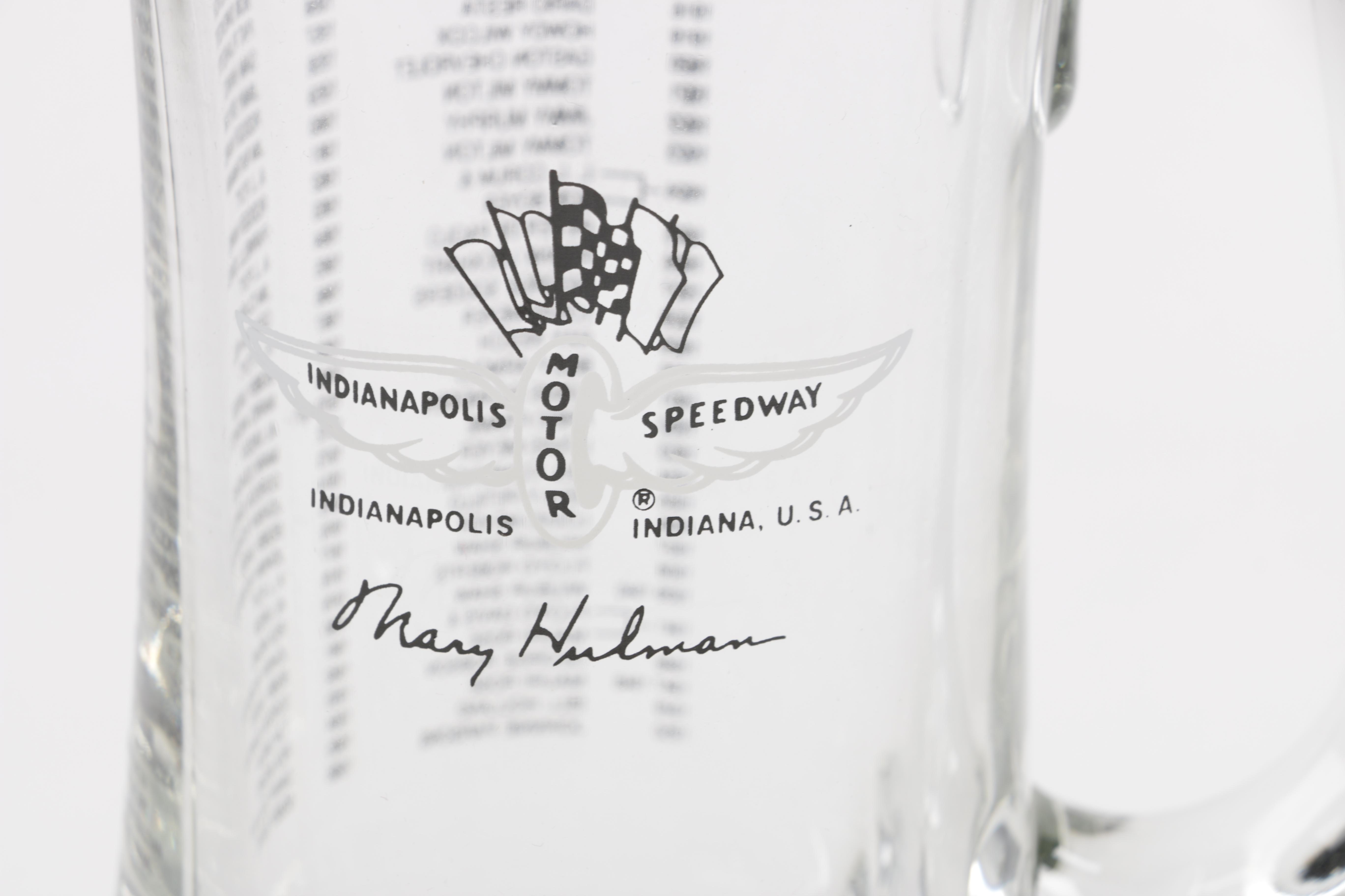 Special Edition Indianapolis Motor Speedway Glasses