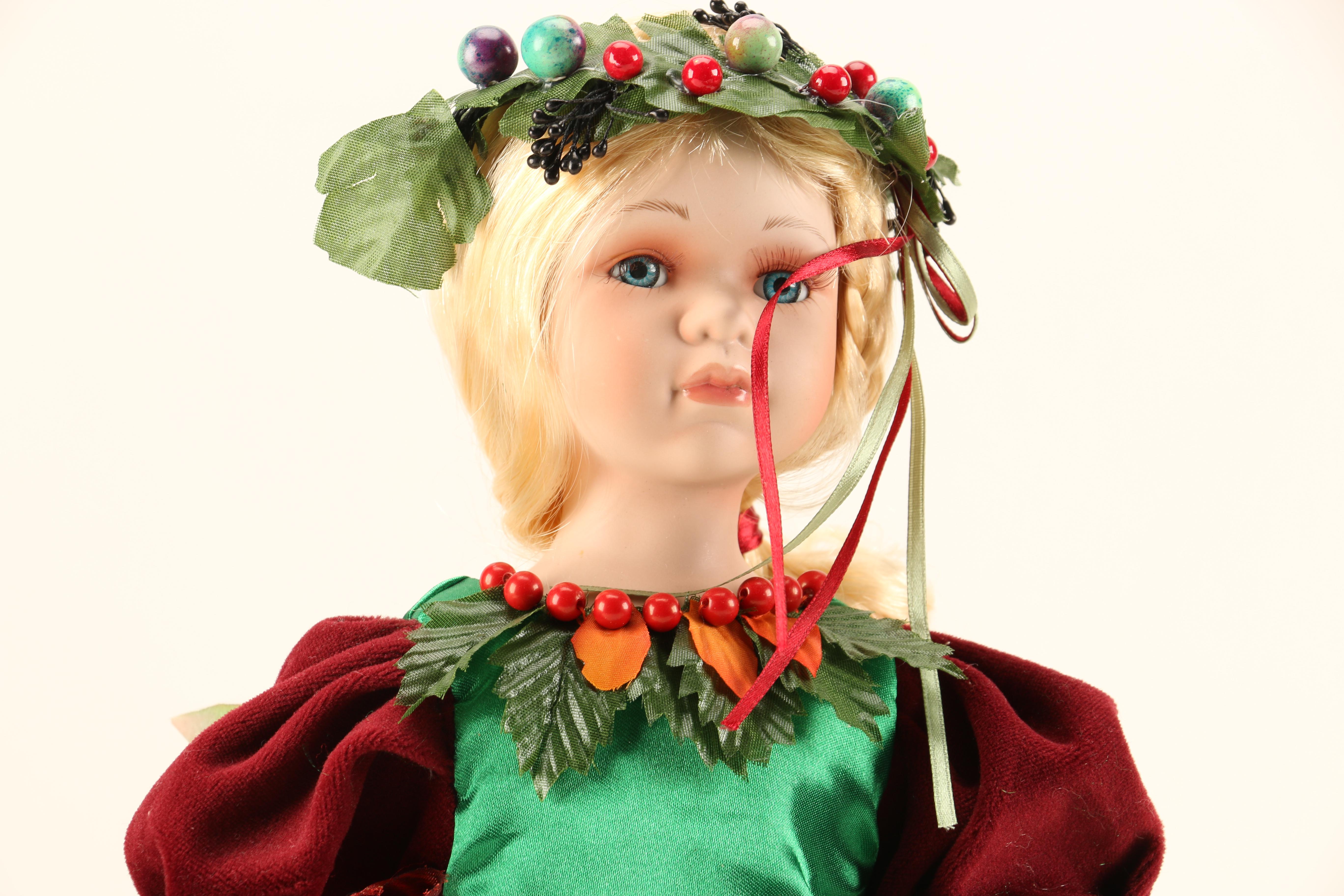 Collection of Fairy Themed Porcelain Dolls