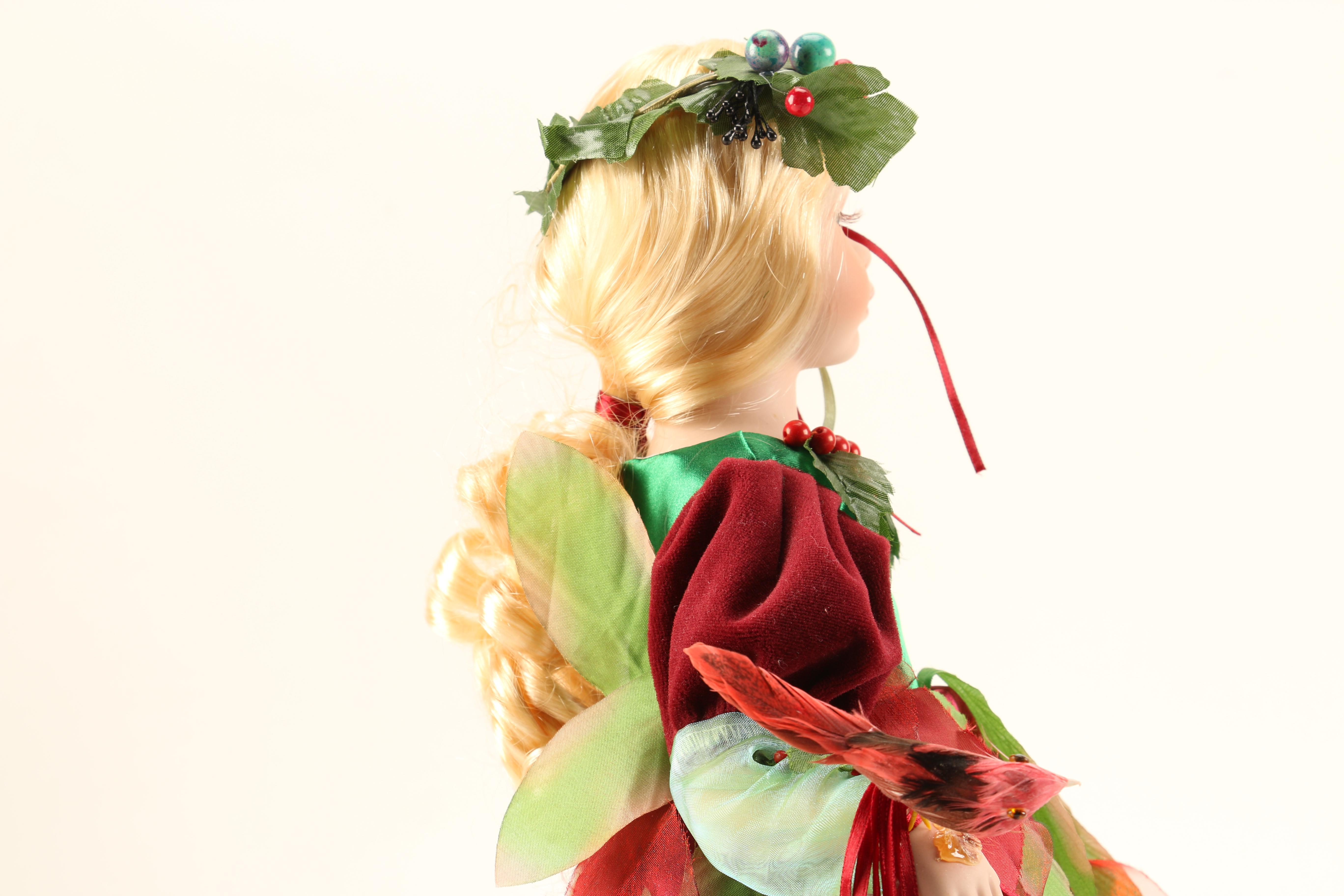 Collection of Fairy Themed Porcelain Dolls