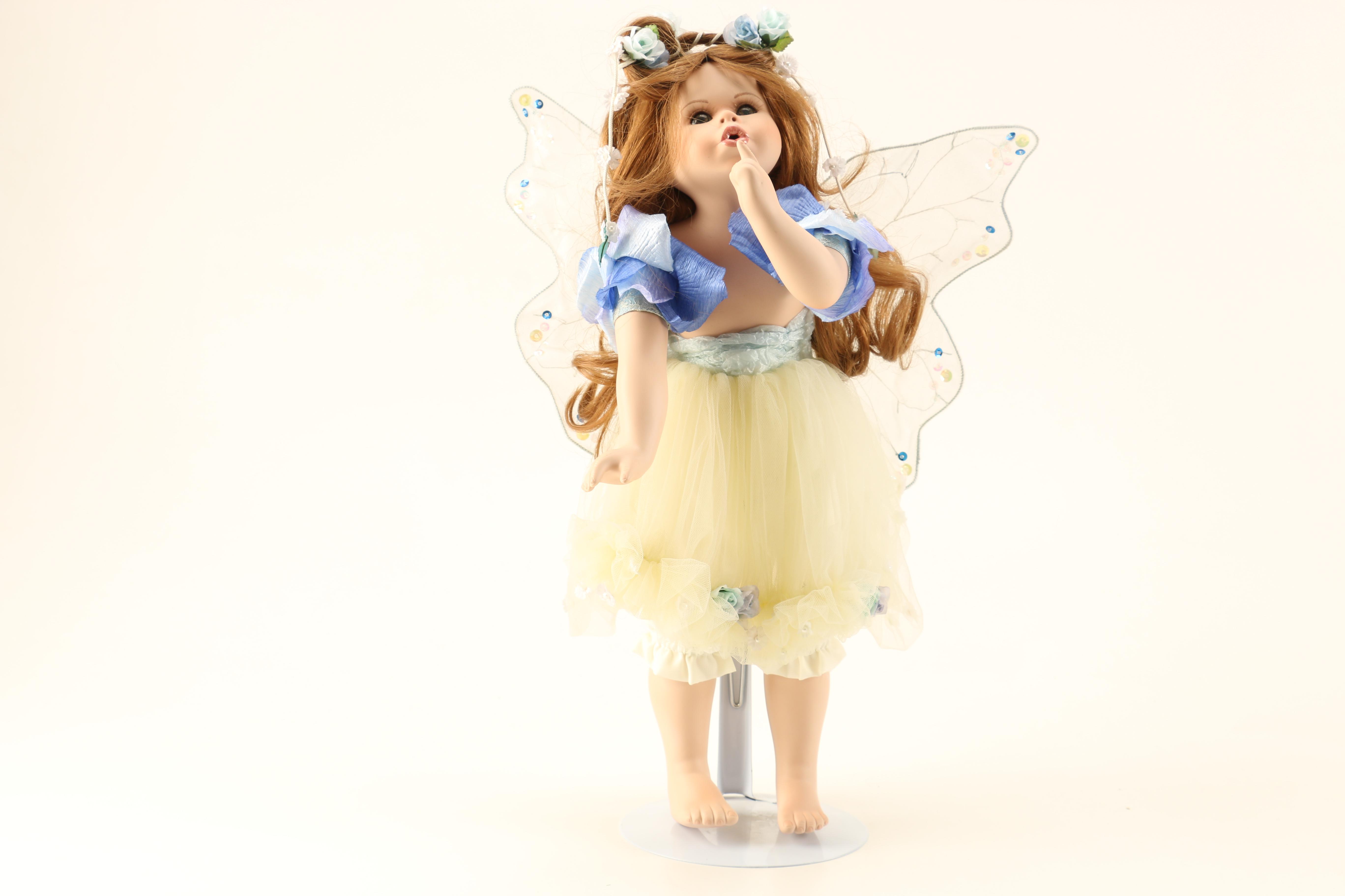 Collection of Fairy Themed Porcelain Dolls