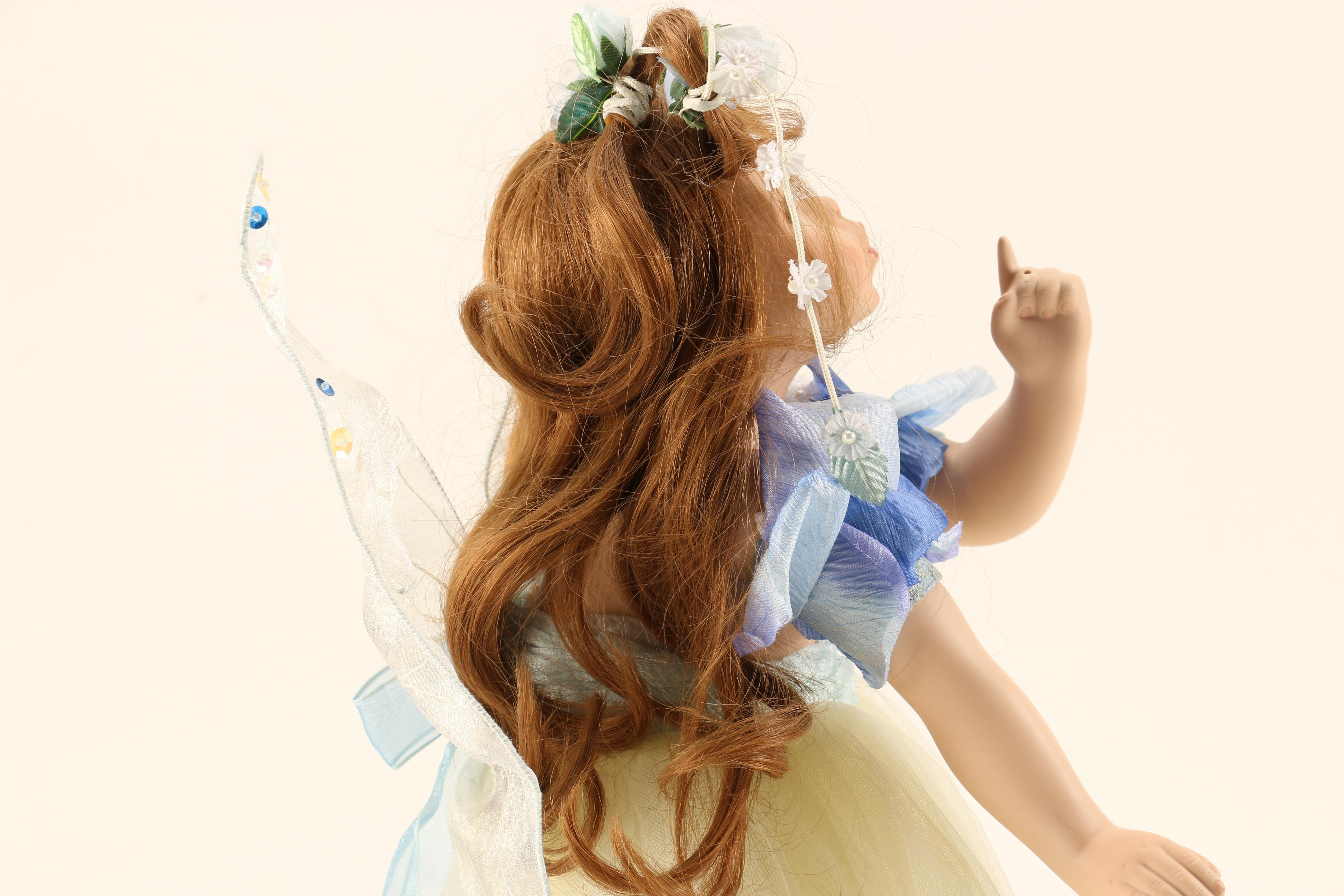 Collection of Fairy Themed Porcelain Dolls