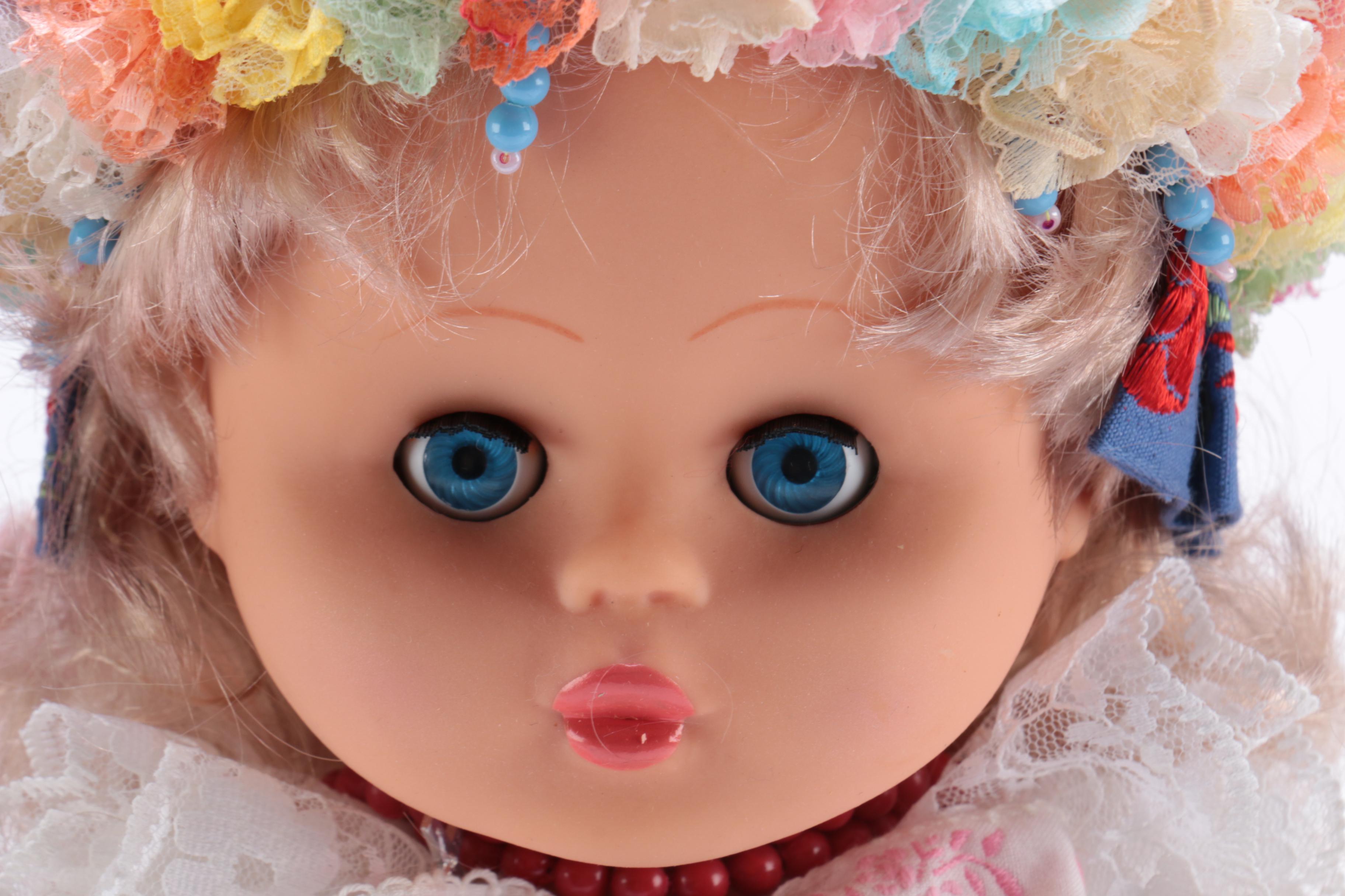 Collection of Three Polish Themed Dolls