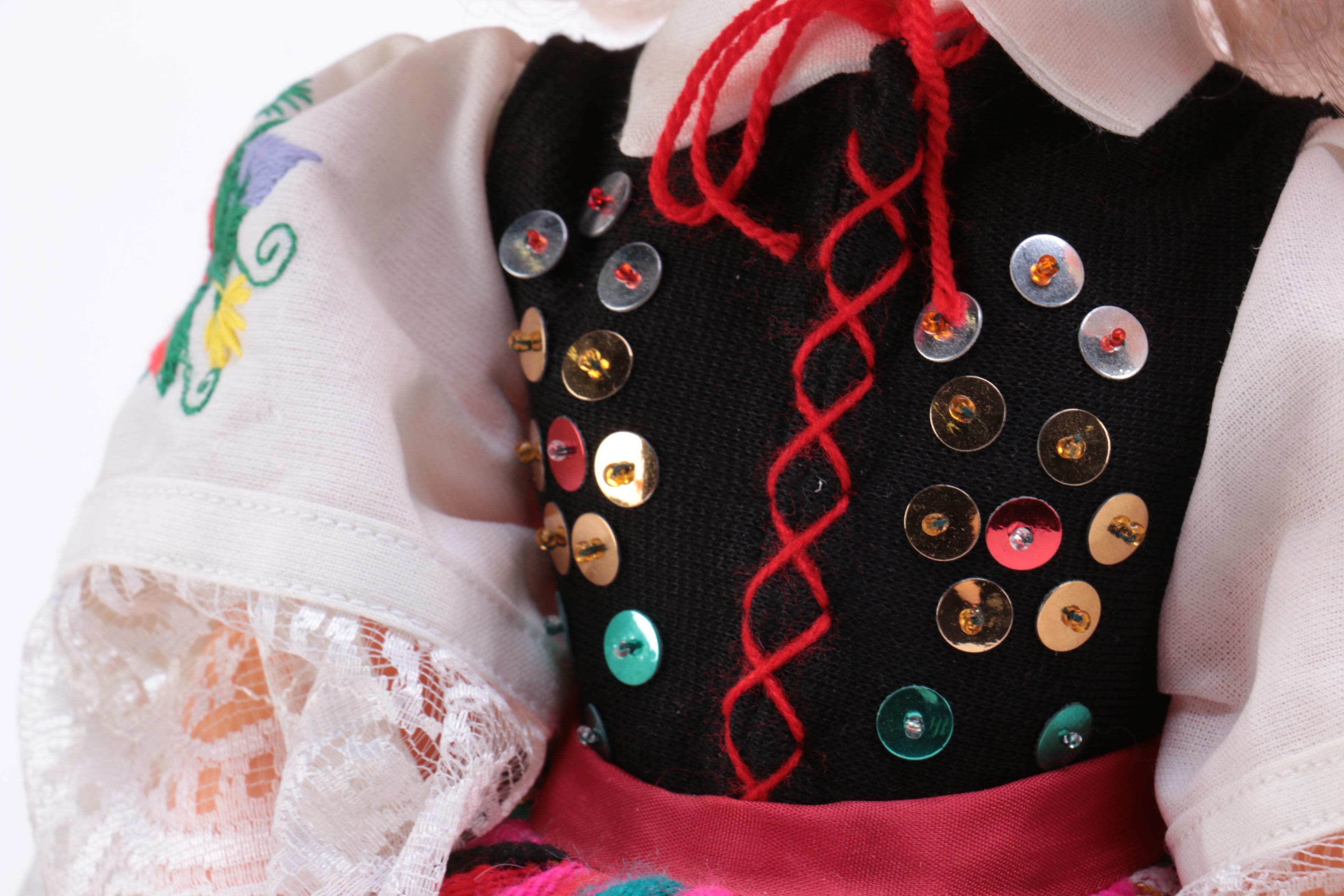 Collection of Three Polish Themed Dolls