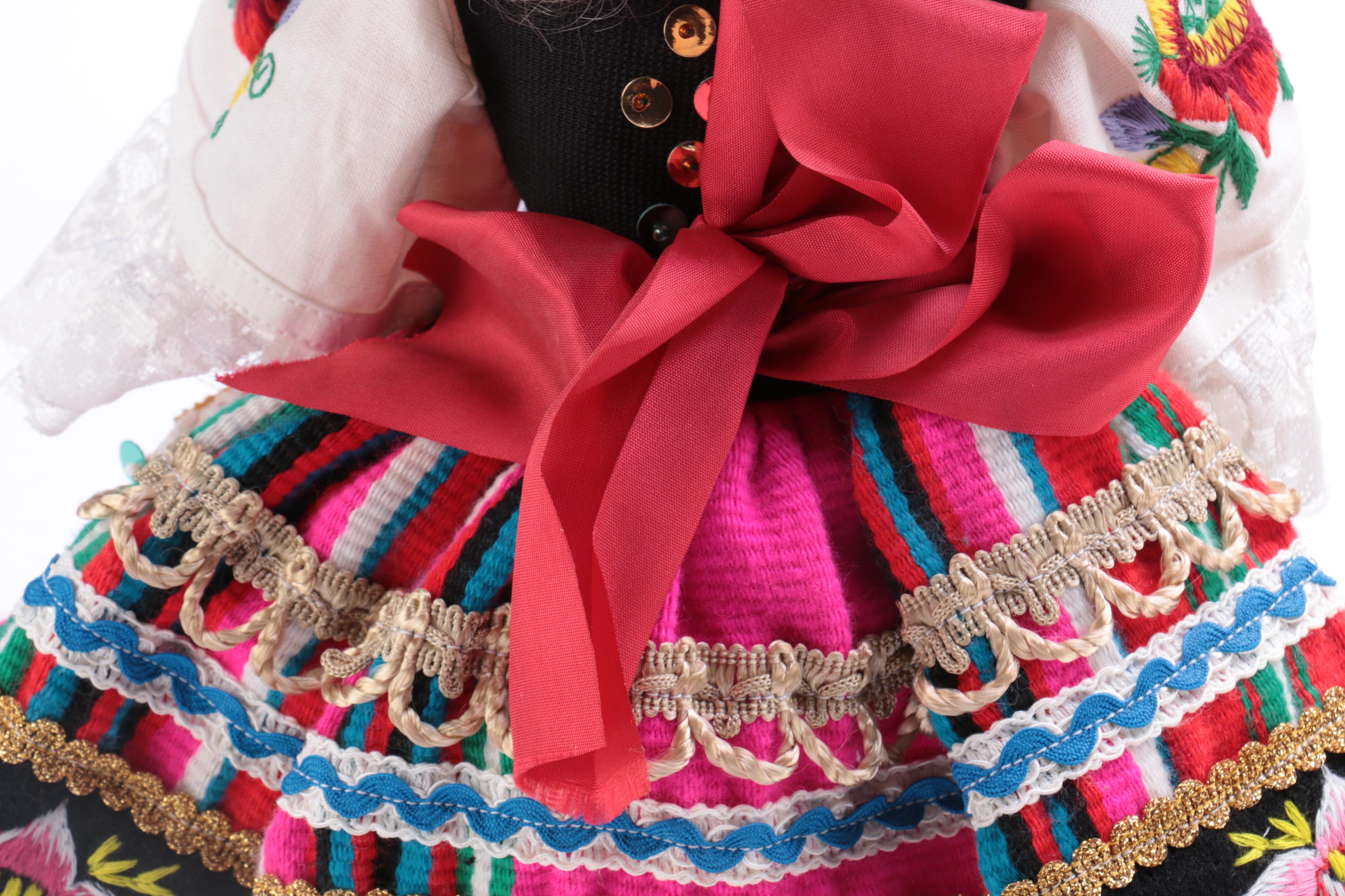 Collection of Three Polish Themed Dolls