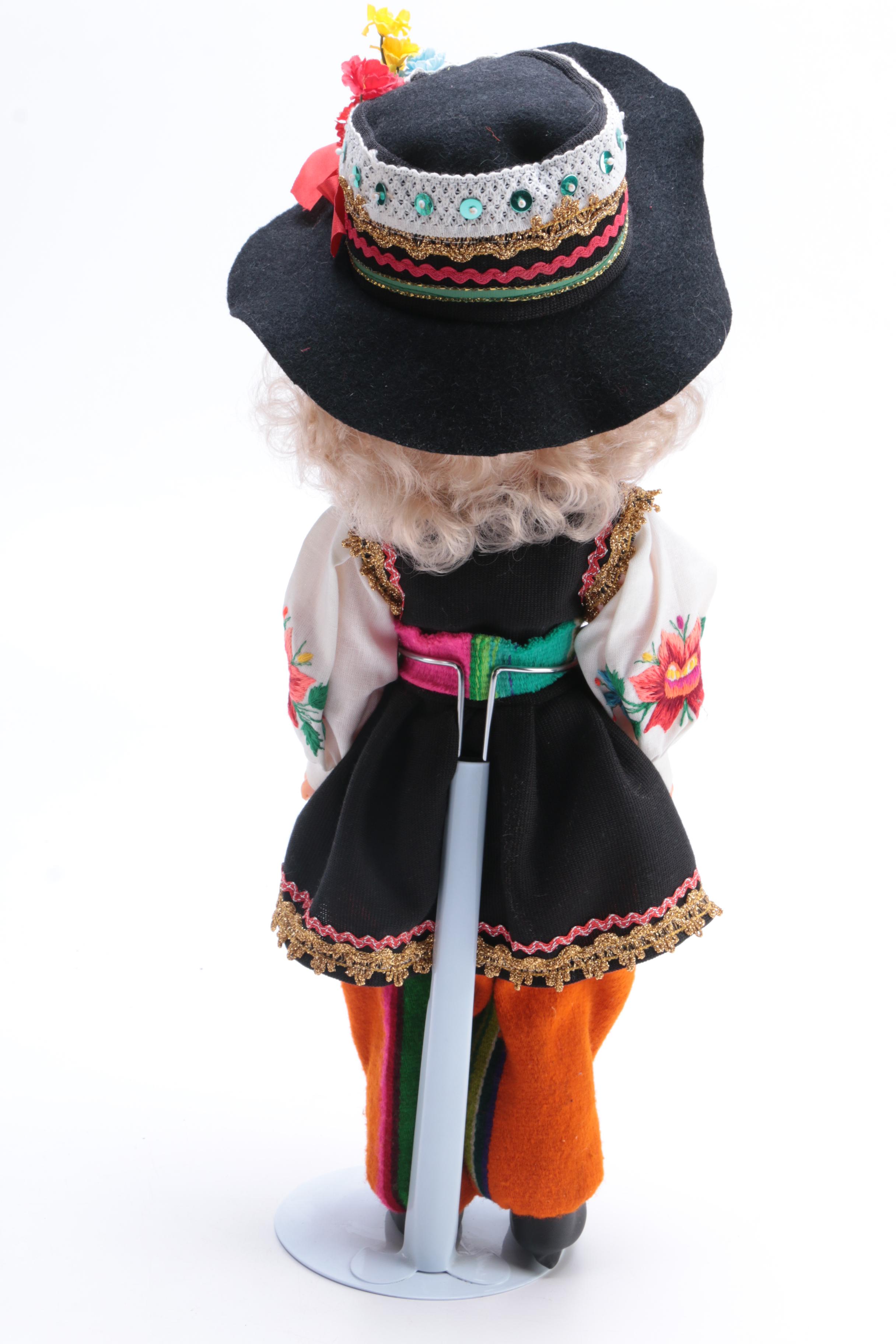 Collection of Three Polish Themed Dolls