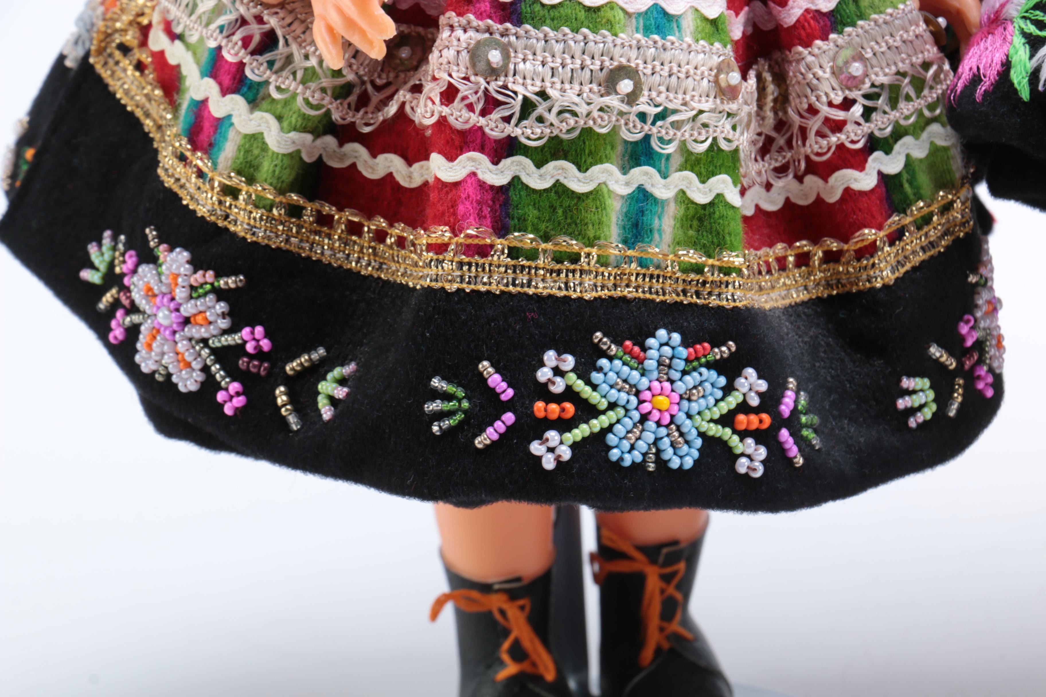 Collection of Three Polish Themed Dolls