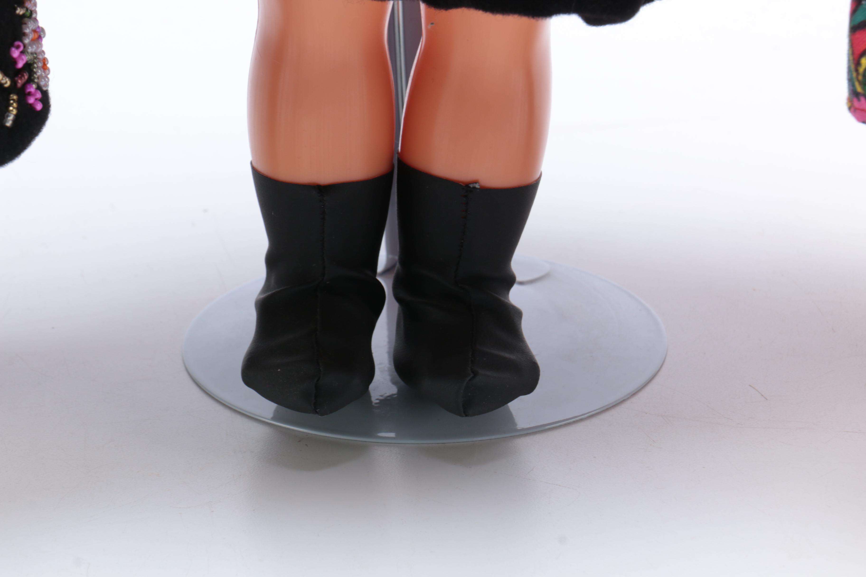 Collection of Three Polish Themed Dolls