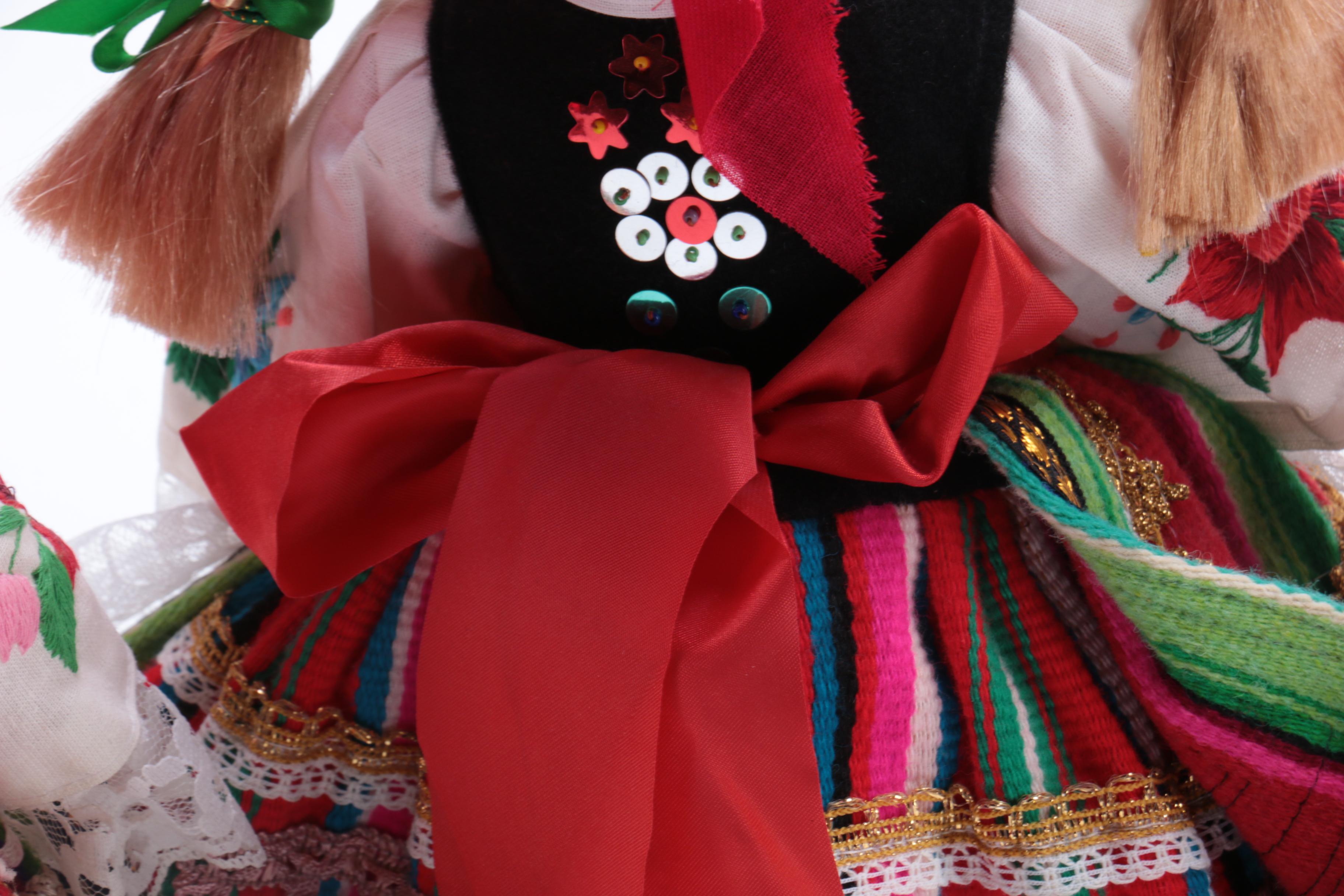 Collection of Three Polish Themed Dolls