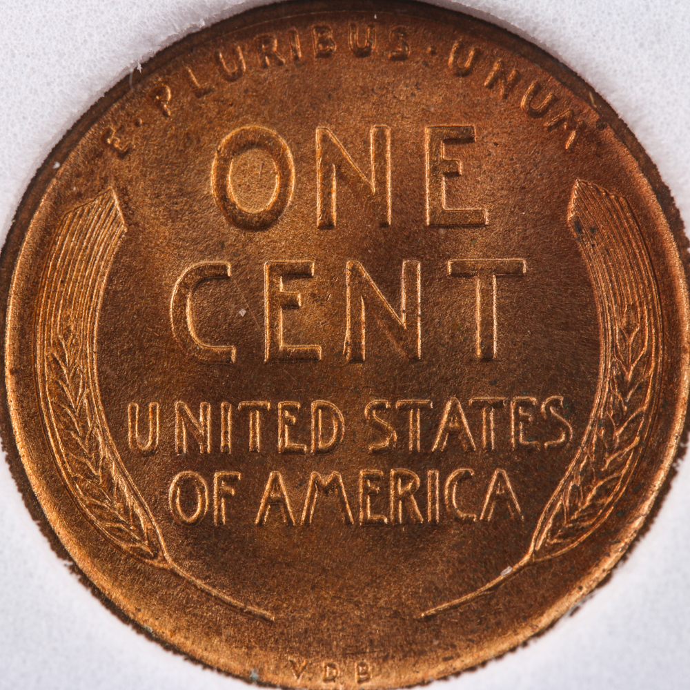 1909 VDB Lincoln Wheat Ear Cent