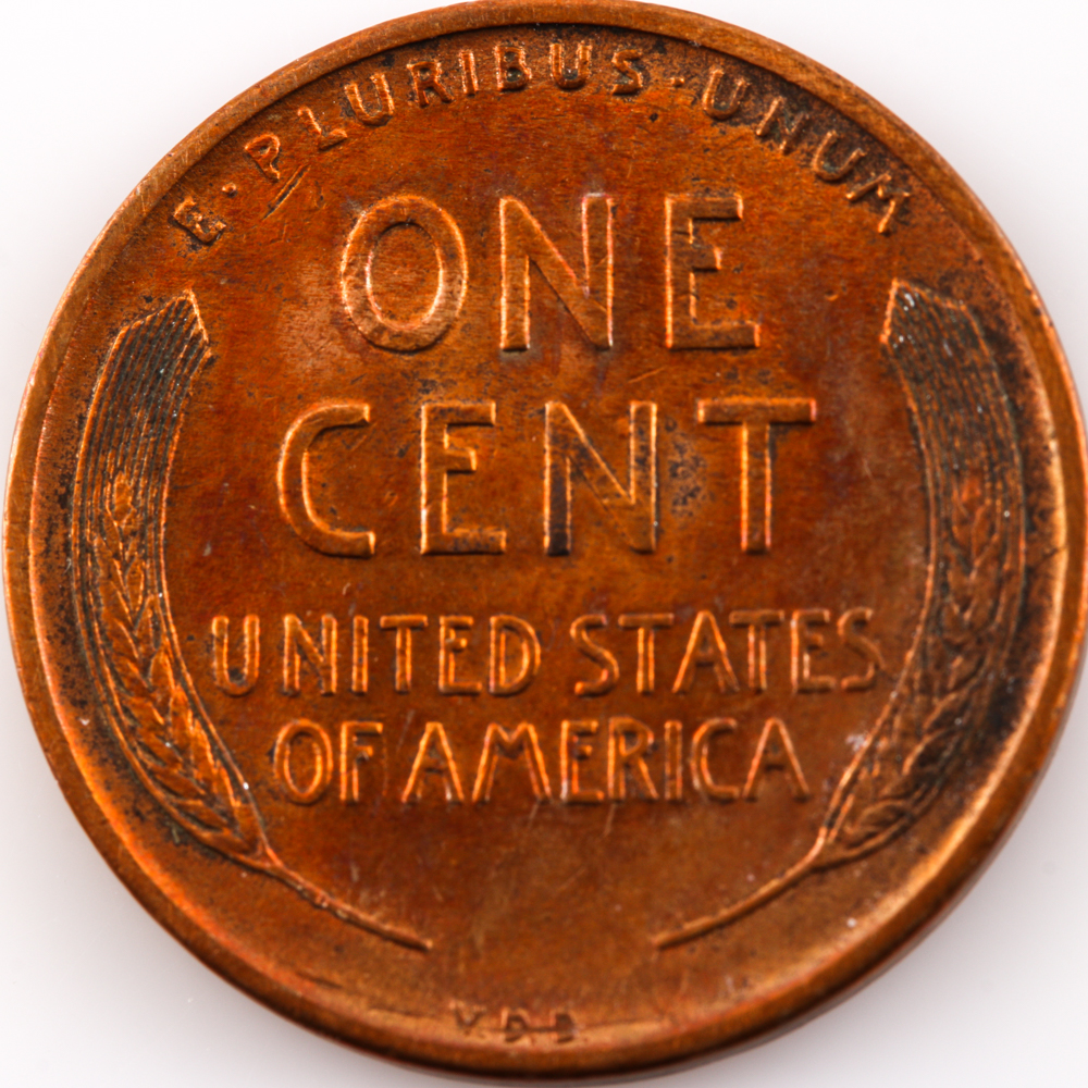 1909 VDB Lincoln Wheat Ear Cent