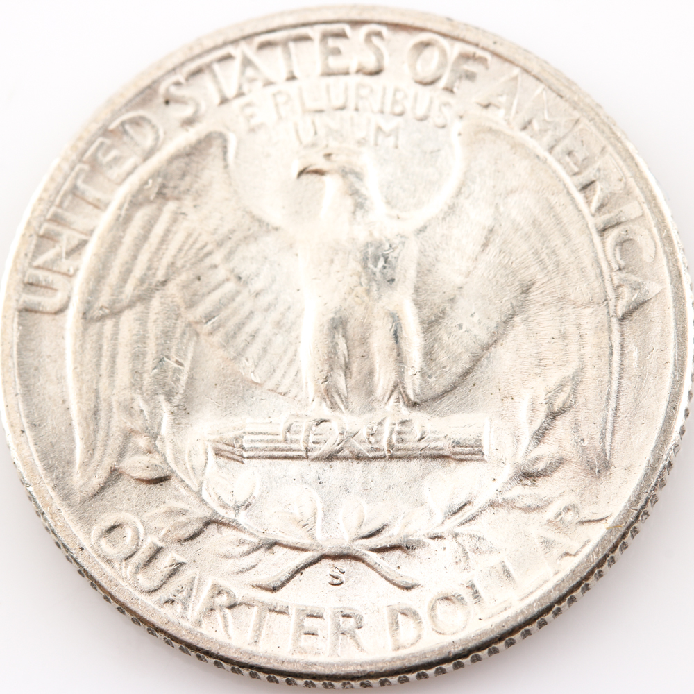 1945-S Washington Quarter