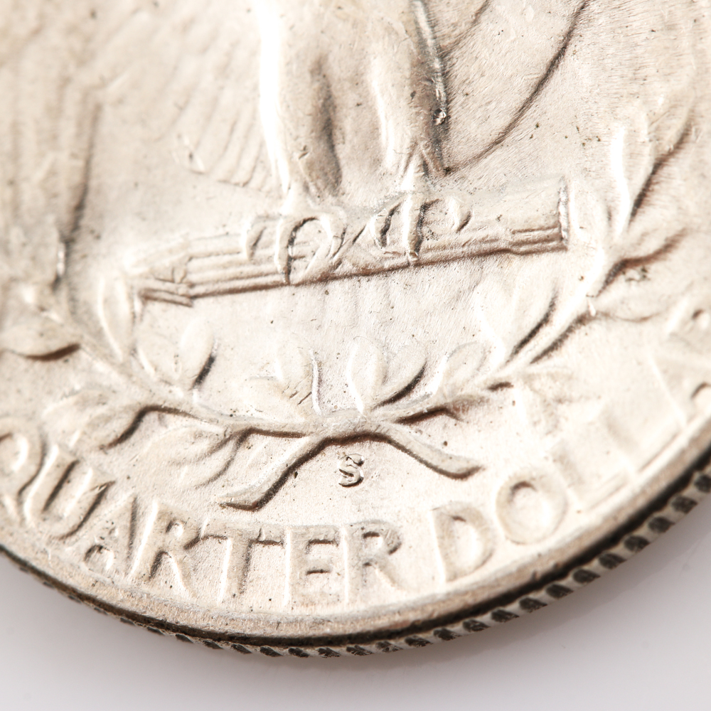1945-S Washington Quarter