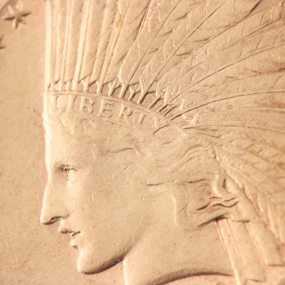 1914-S Indian Head $10 Gold Coin