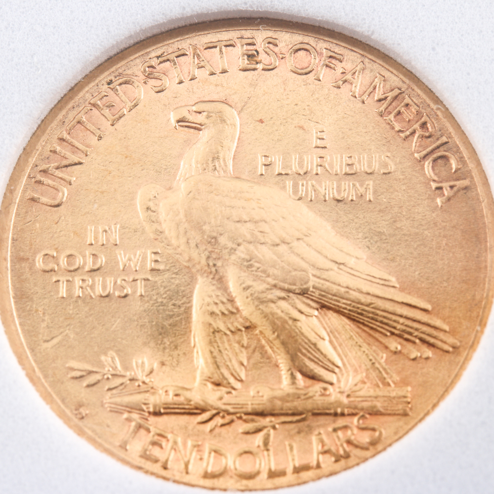 1914-S Indian Head $10 Gold Coin