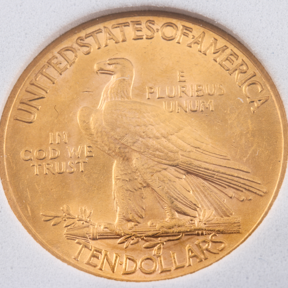 1932 $10 Indian Head Gold Coin