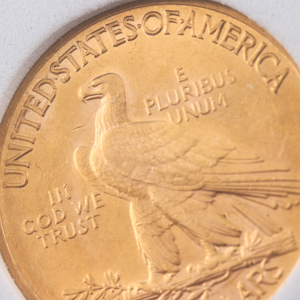 1932 $10 Indian Head Gold Coin