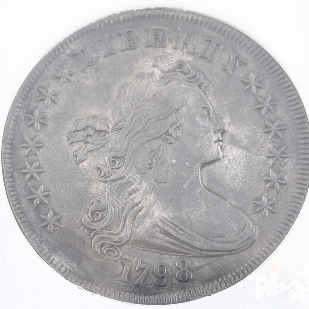 1798 Draped Bust Heraldic Eagle Dollar