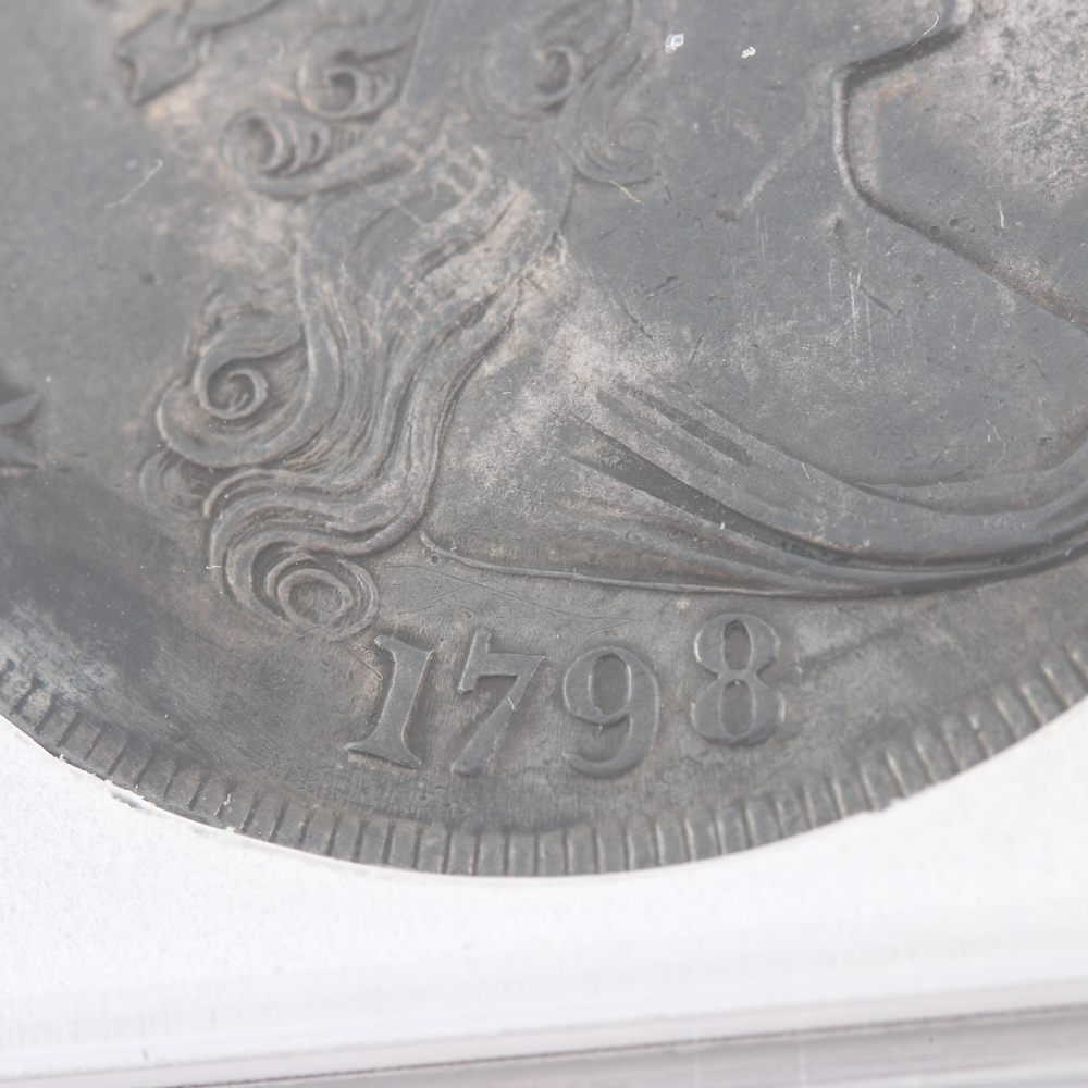 1798 Draped Bust Heraldic Eagle Dollar