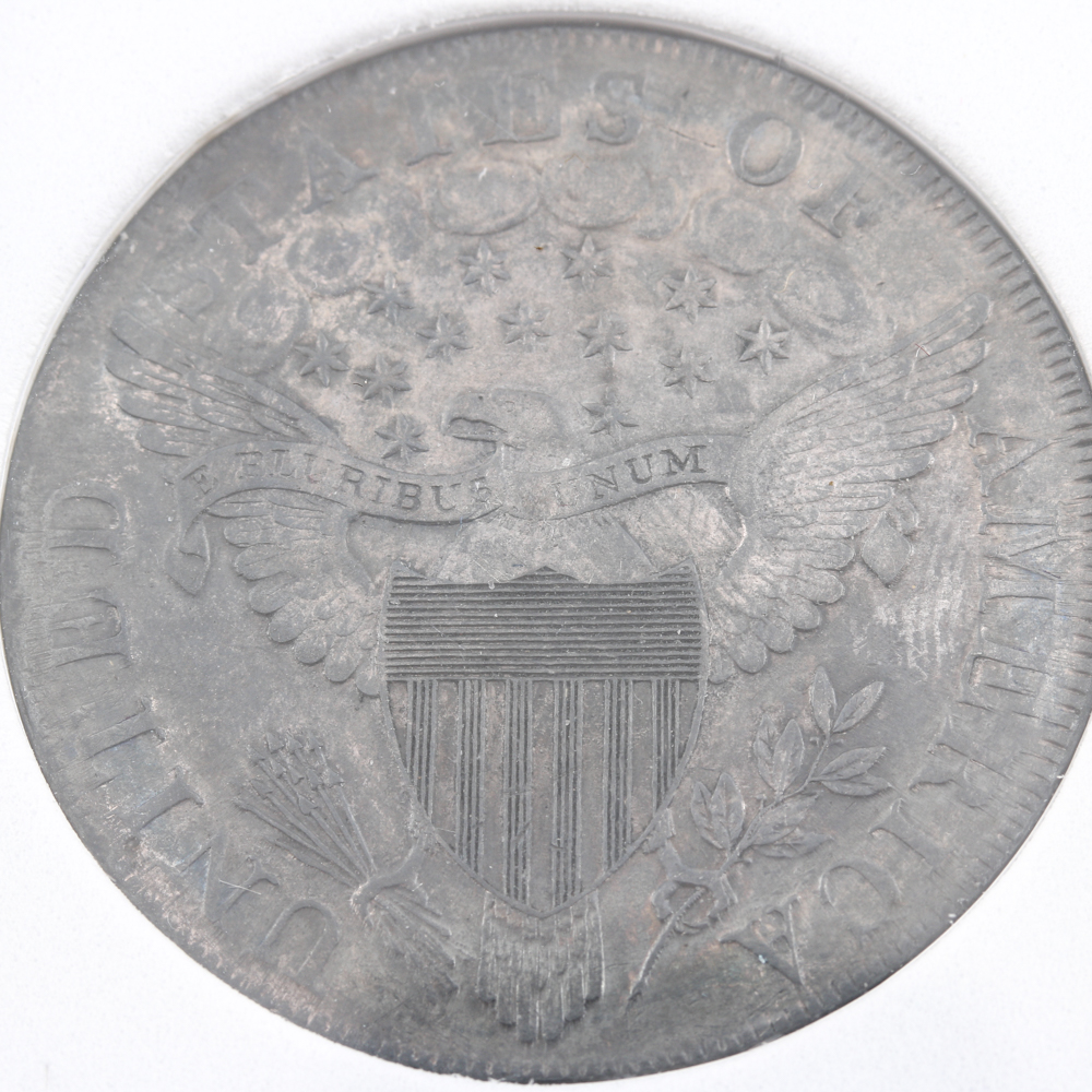 1798 Draped Bust Heraldic Eagle Dollar