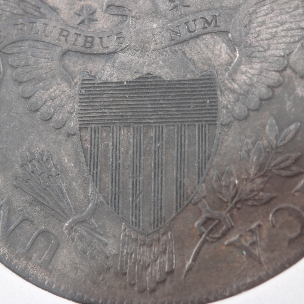 1798 Draped Bust Heraldic Eagle Dollar