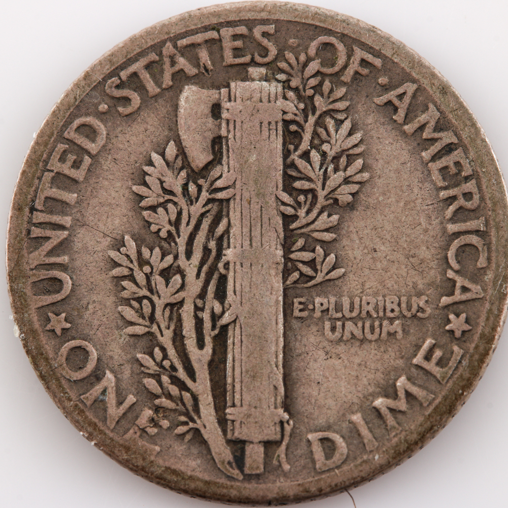 Group of (4) Mercury Dimes 1916-1926