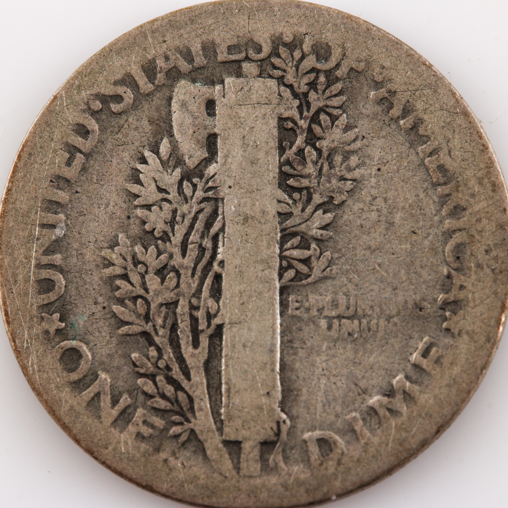 Group of (4) Mercury Dimes 1916-1926