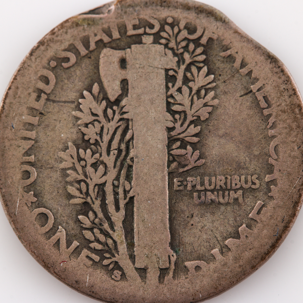 Group of (4) Mercury Dimes 1916-1926